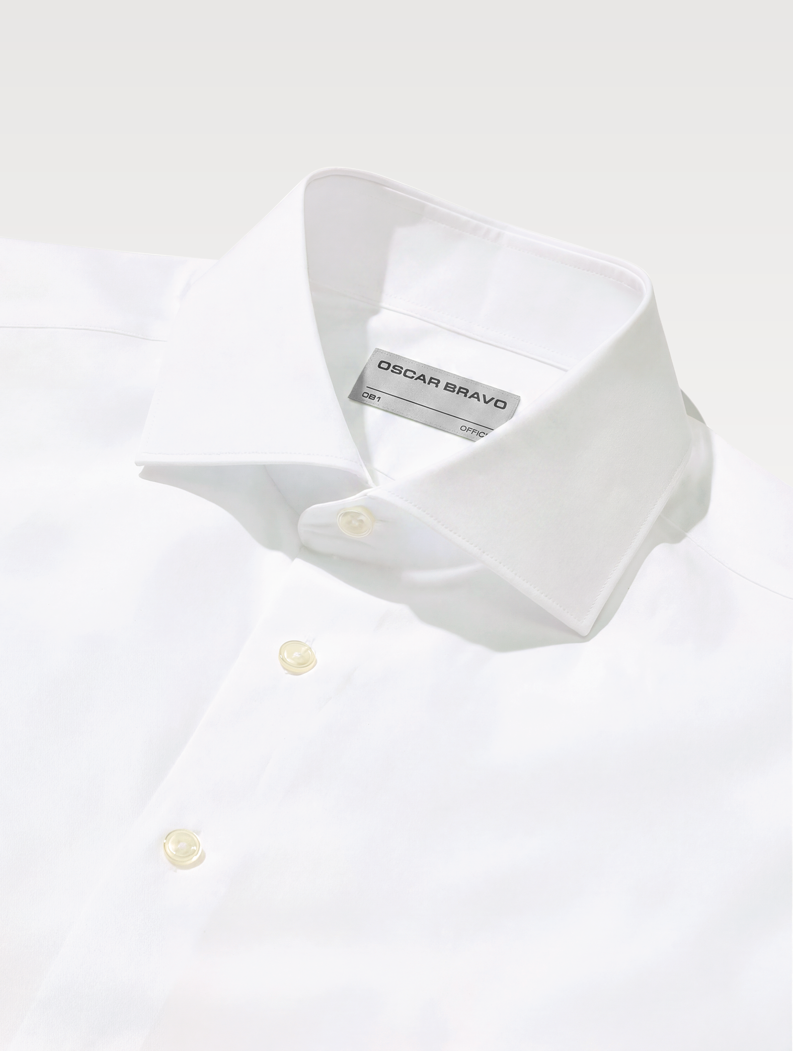 OB1 OFFICE CORE FINE POPLIN | MEN (WHITE)