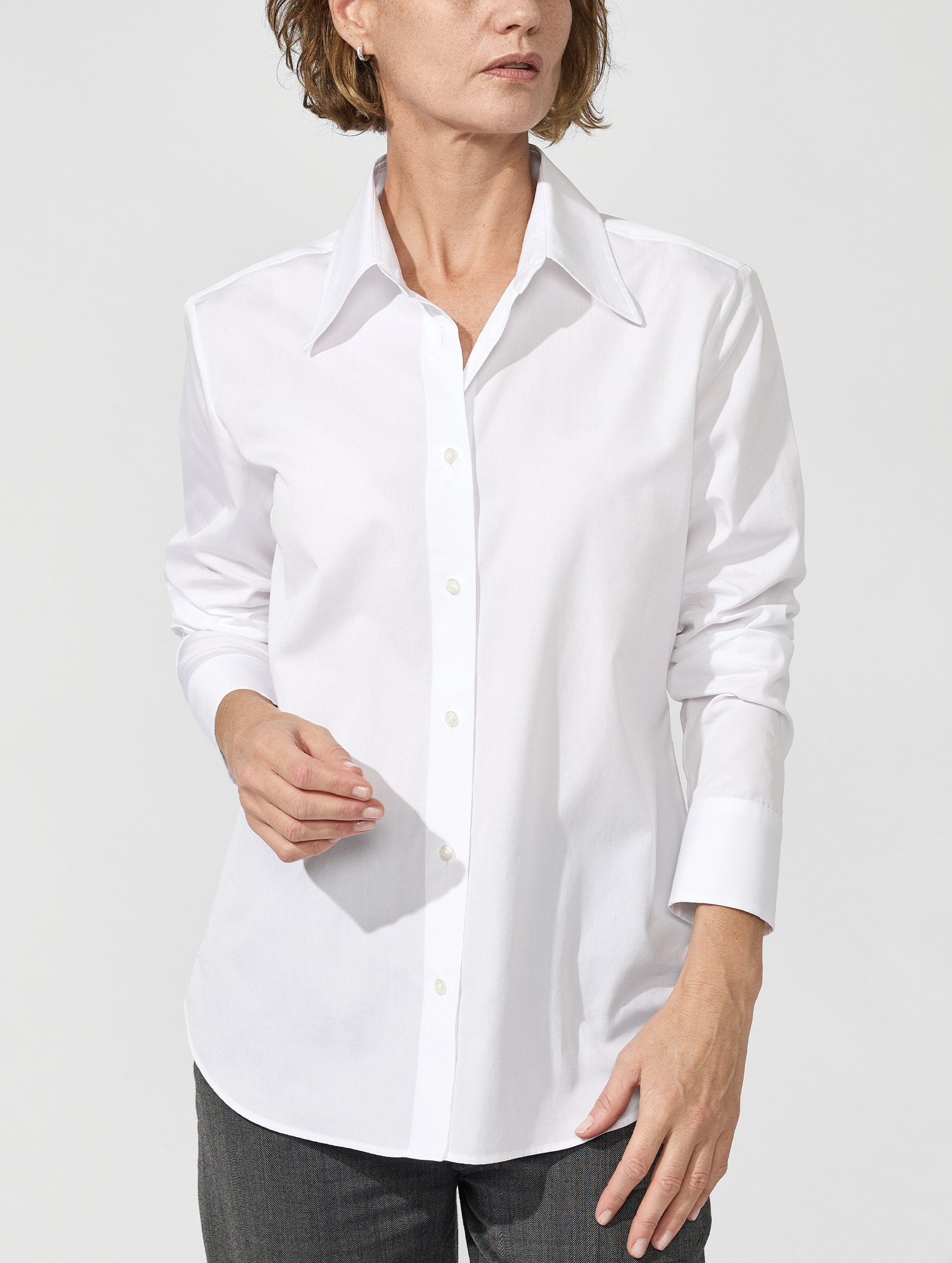 OB1 OFFICE CORE TWILL | WOMEN (WHITE)