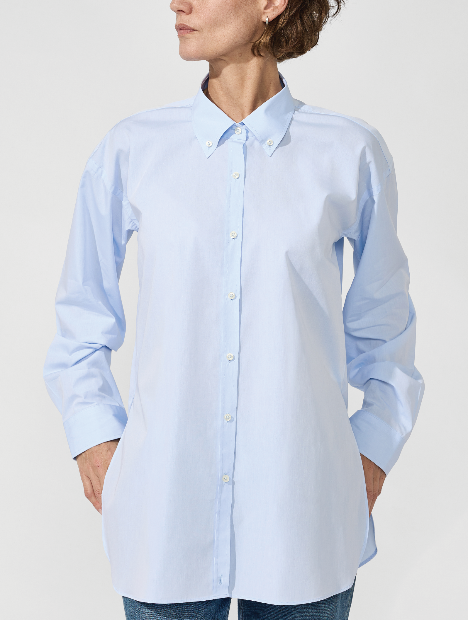 OB3 WEEKEND CORE POPLIN | WOMEN (LIGHT BLUE)