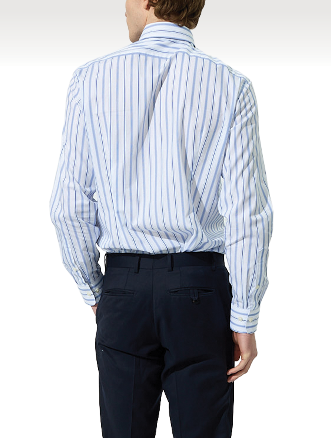 OB1 OFFICE VARIGATED STRIPE | MEN (COBALT VARI STRIPE)