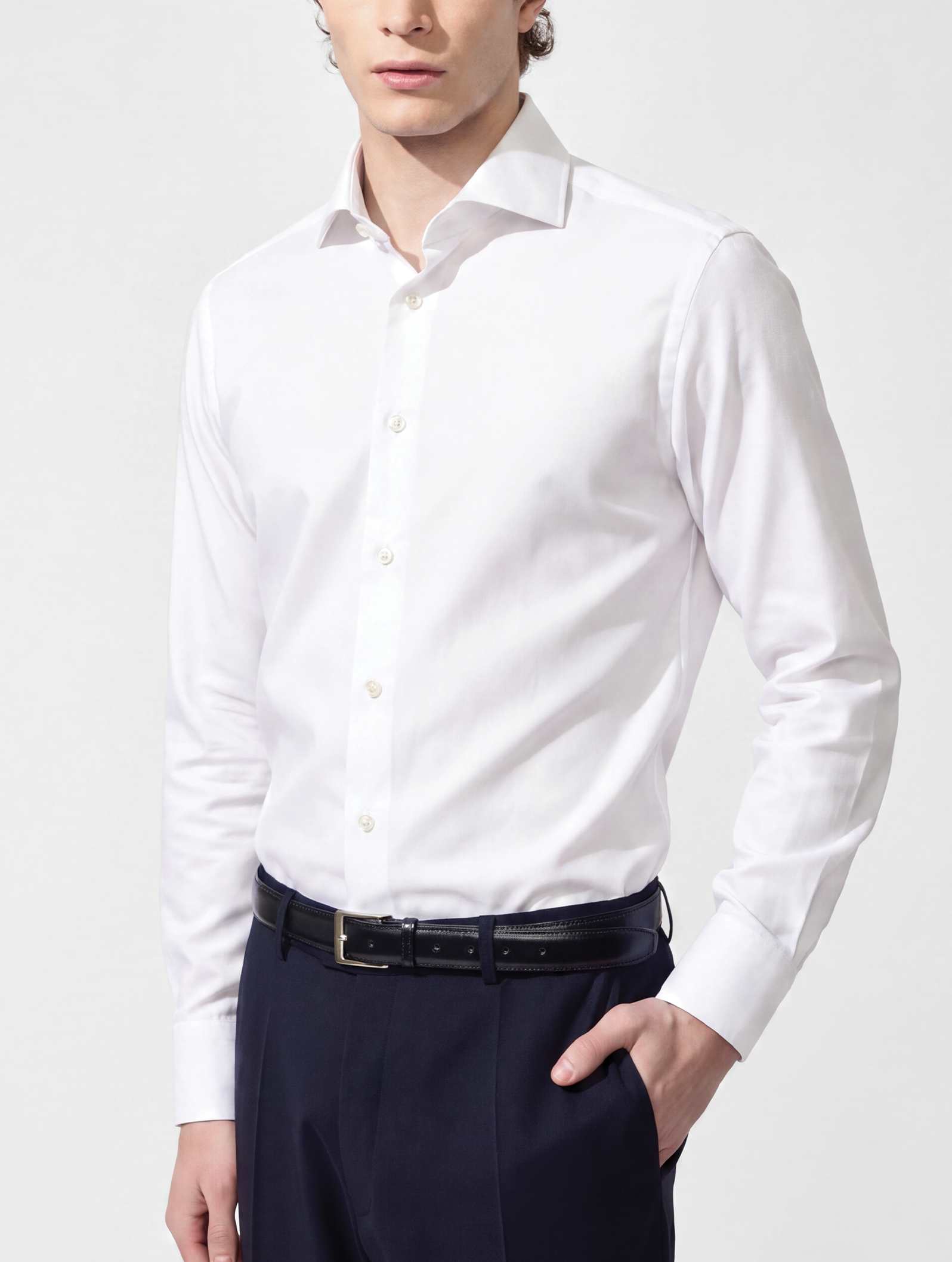 OB1 OFFICE CORE OXFORD | MEN (WHITE)