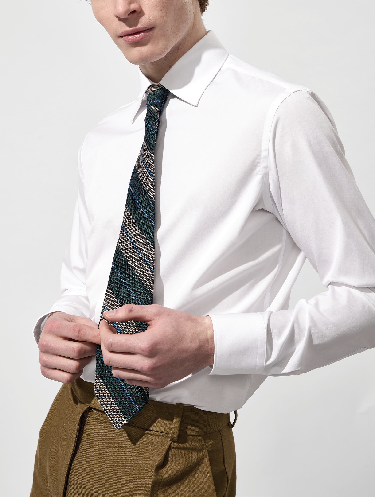 OB1 OFFICE CORE FINE TWILL | MEN (WHITE)