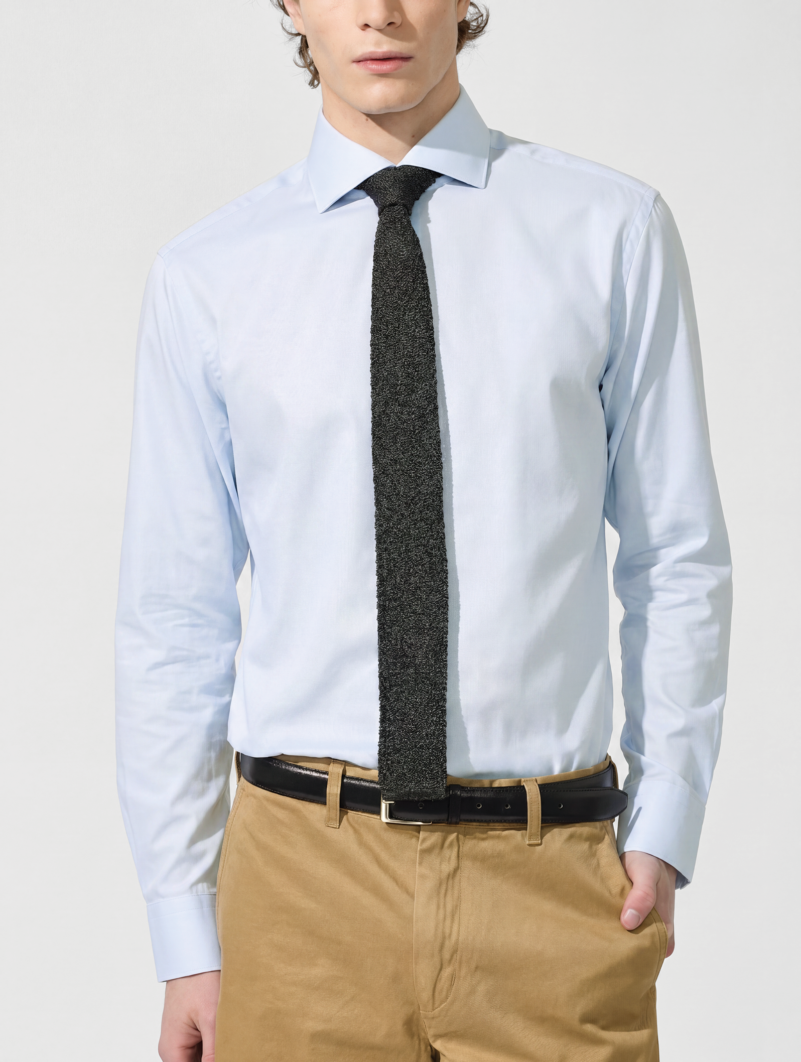 OB1 OFFICE CORE TWILL | MEN (PALE BLUE)