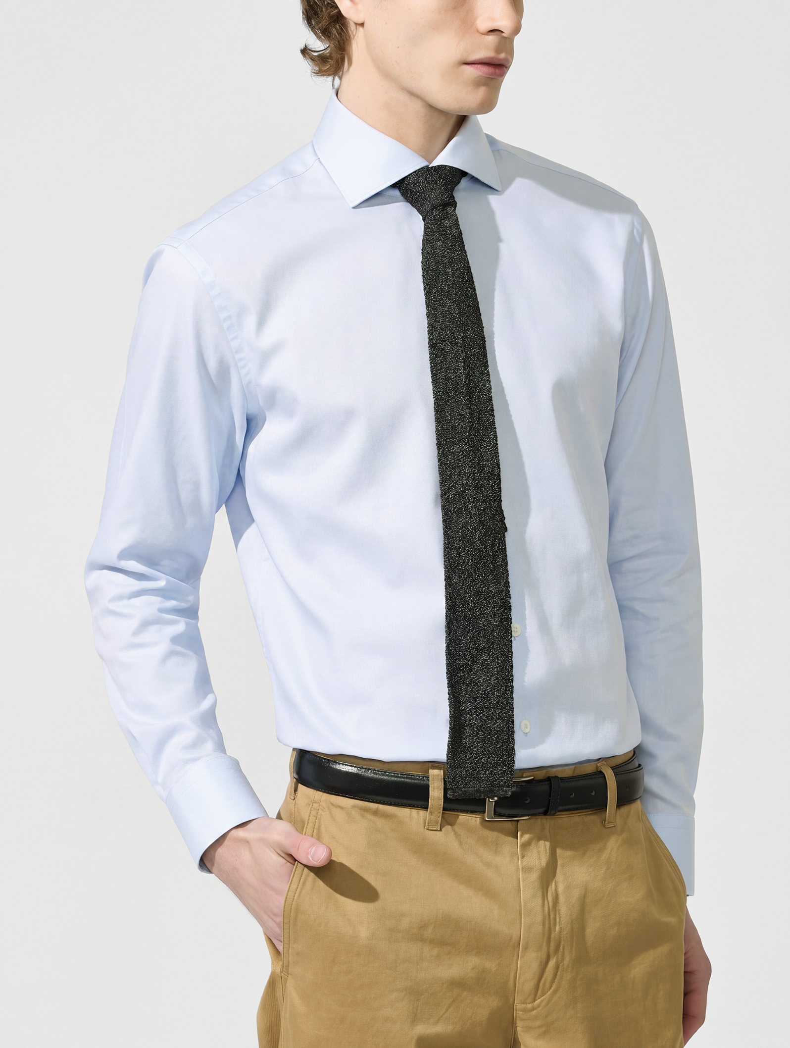 OB1 OFFICE CORE TWILL | MEN (PALE BLUE)