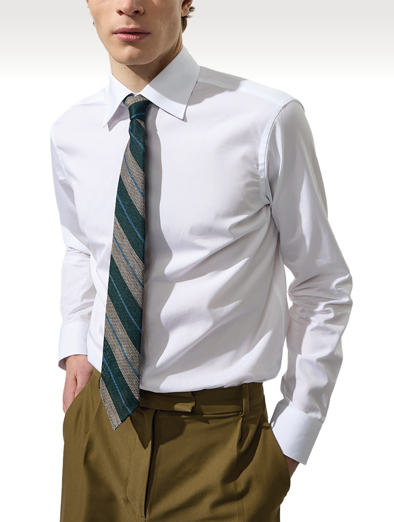 OB1 OFFICE CORE FINE TWILL | MEN (WHITE)