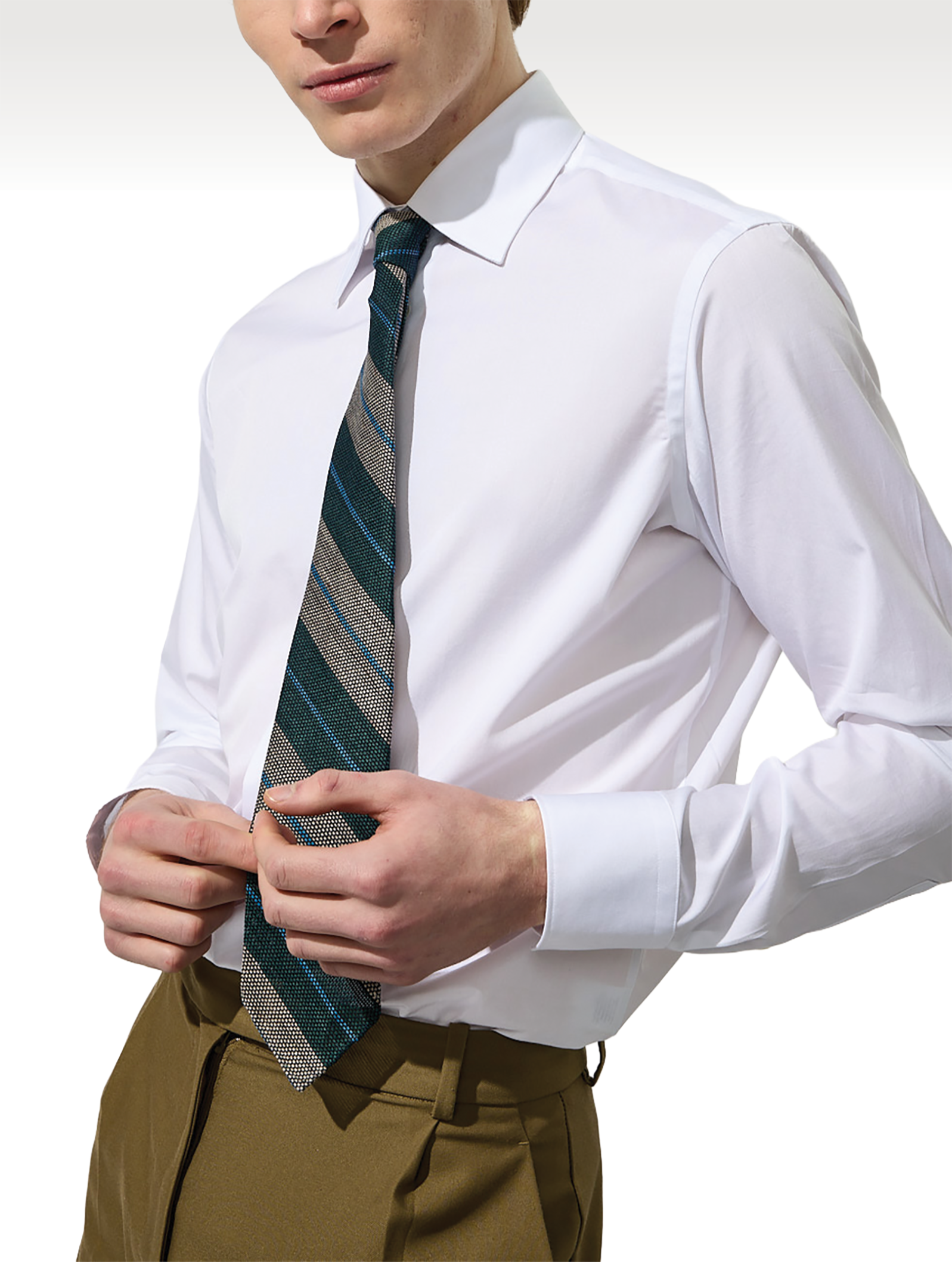OB1 OFFICE CORE FINE TWILL | MEN (WHITE)