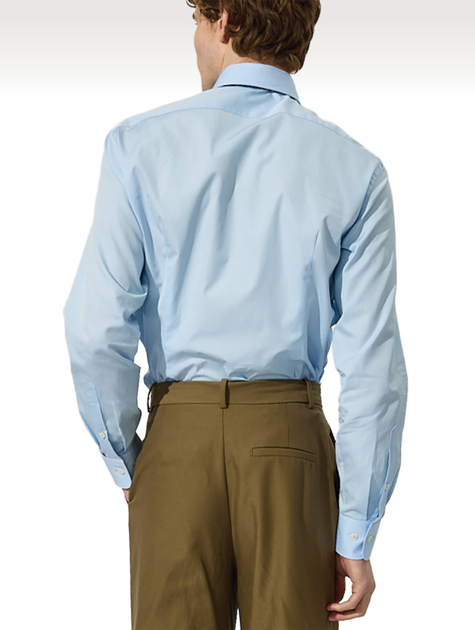 OB1 OFFICE CORE FINE POPLIN | MEN (LIGHT BLUE)