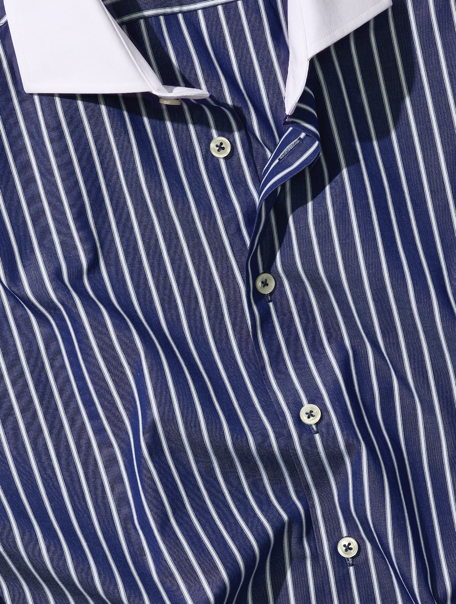 OB1 OFFICE TRI STRIPE POPLIN | MEN (NAVY TRI STRIPE) | BANKER (WHITE)