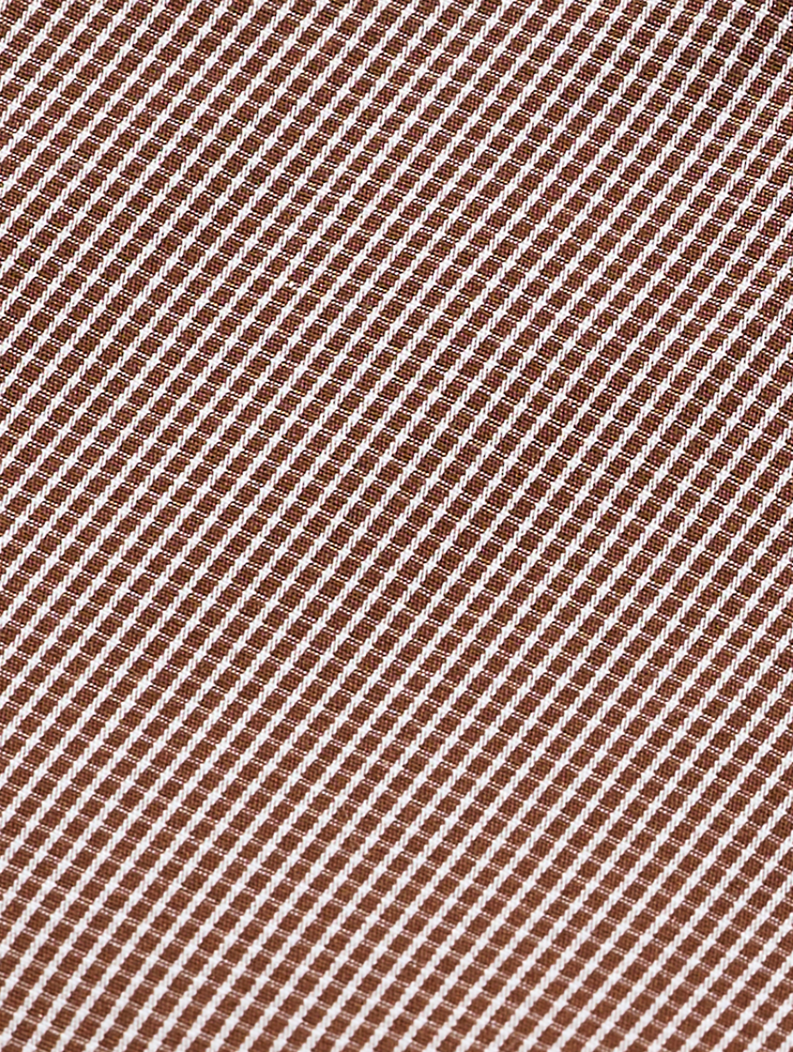 OB2 STUDIO MICRO-CHECK POPLIN | MEN (CHOCOLATE)