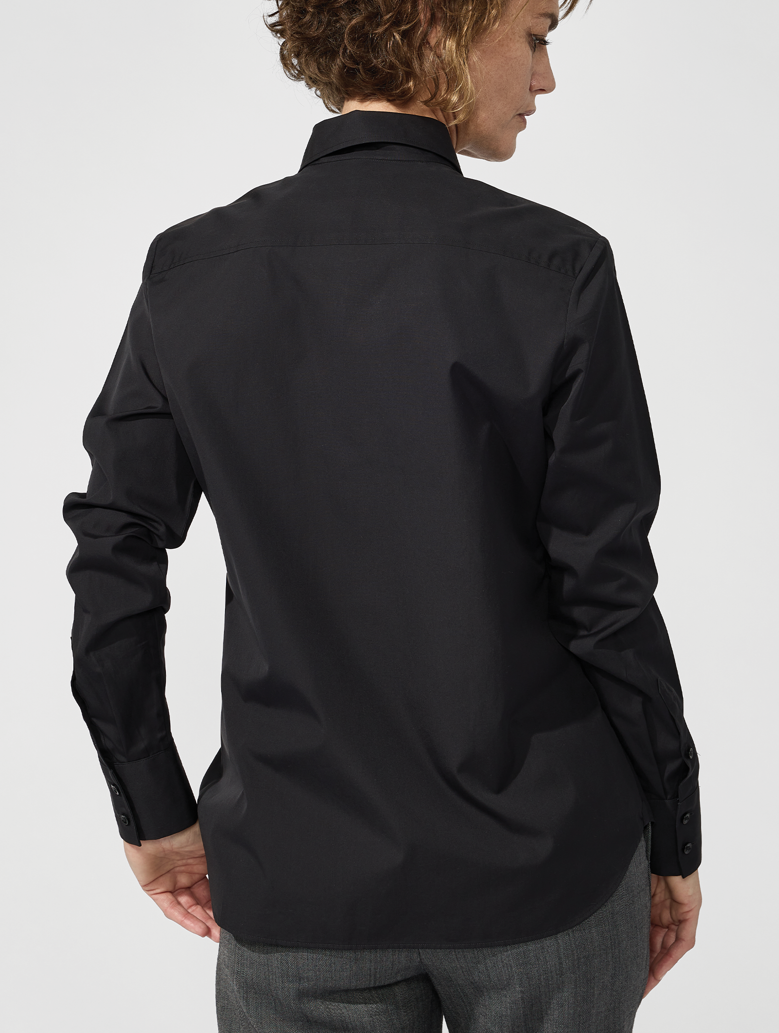 OB1 OFFICE CORE FINE POPLIN | WOMEN (BLACK)