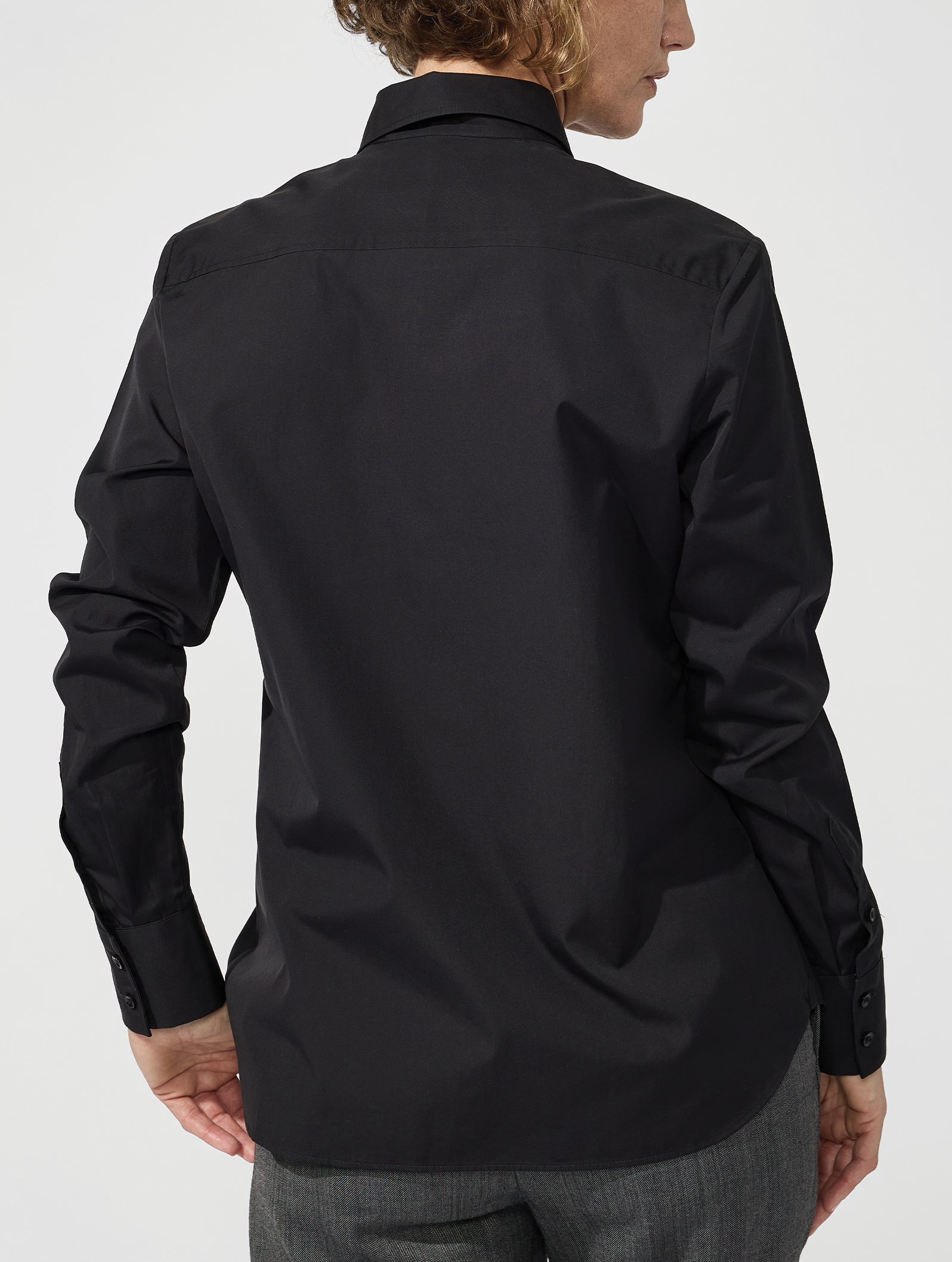 OB1 OFFICE CORE FINE POPLIN | WOMEN (BLACK)