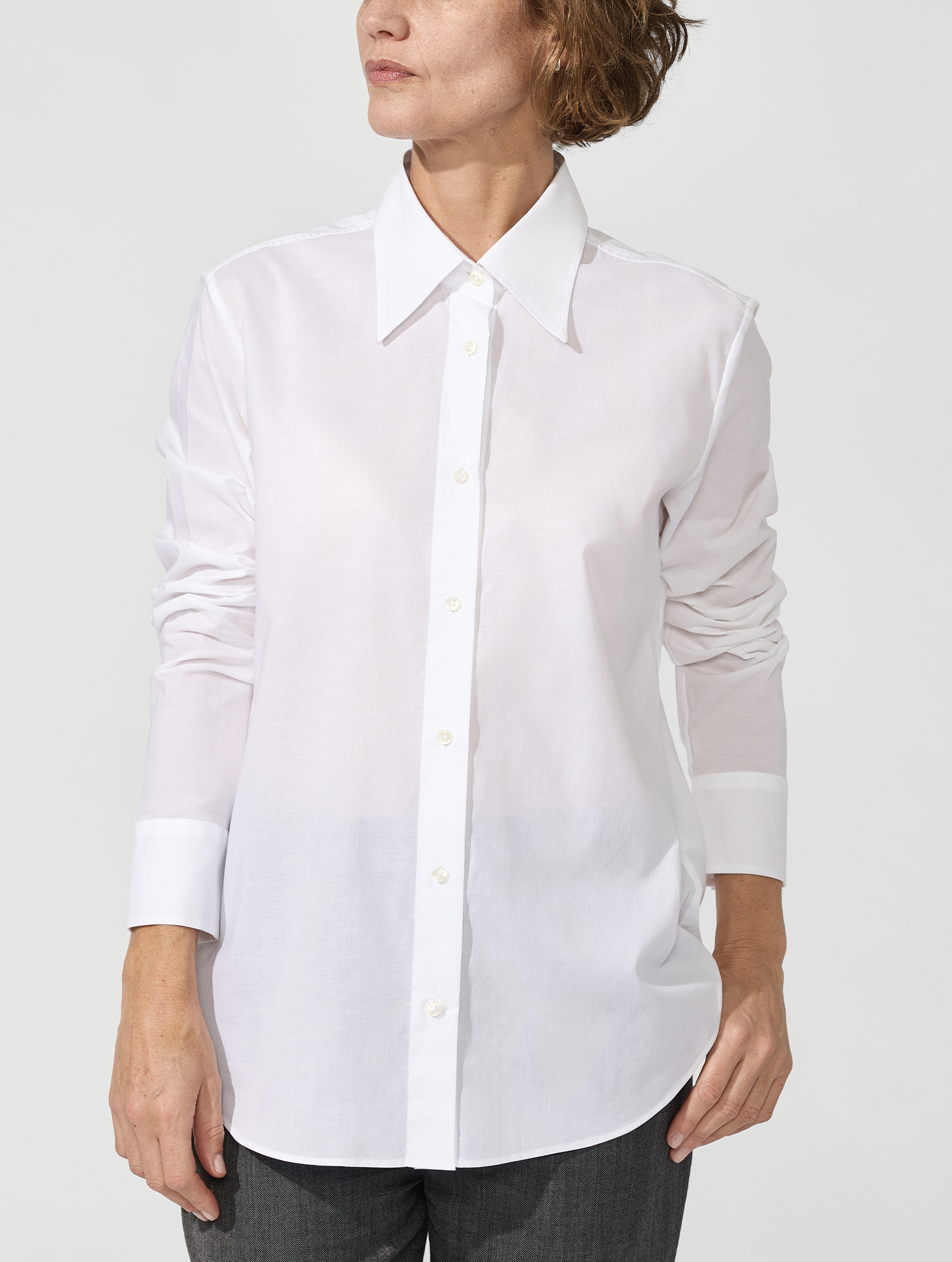 OB1 OFFICE CORE FINE POPLIN | WOMEN (WHITE)