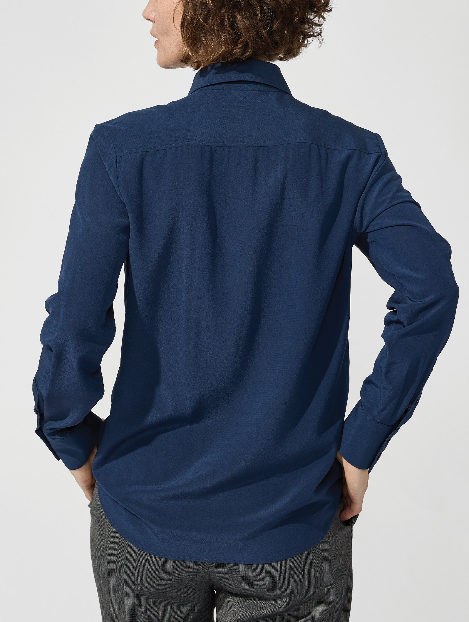 OB1 OFFICE CORE SILK | WOMEN (NAVY)