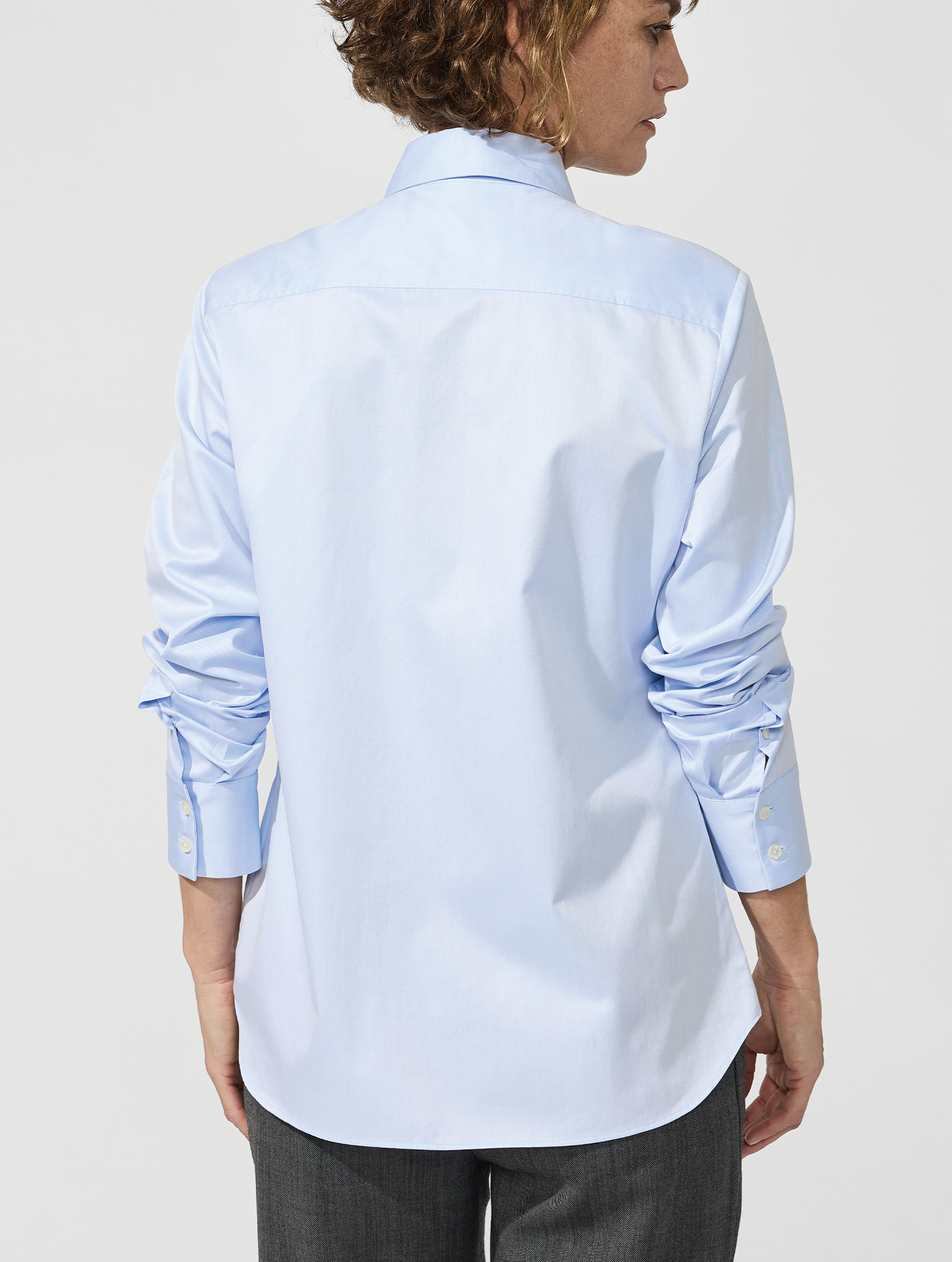 OB1 OFFICE CORE FINE TWILL | WOMEN (PALE BLUE)