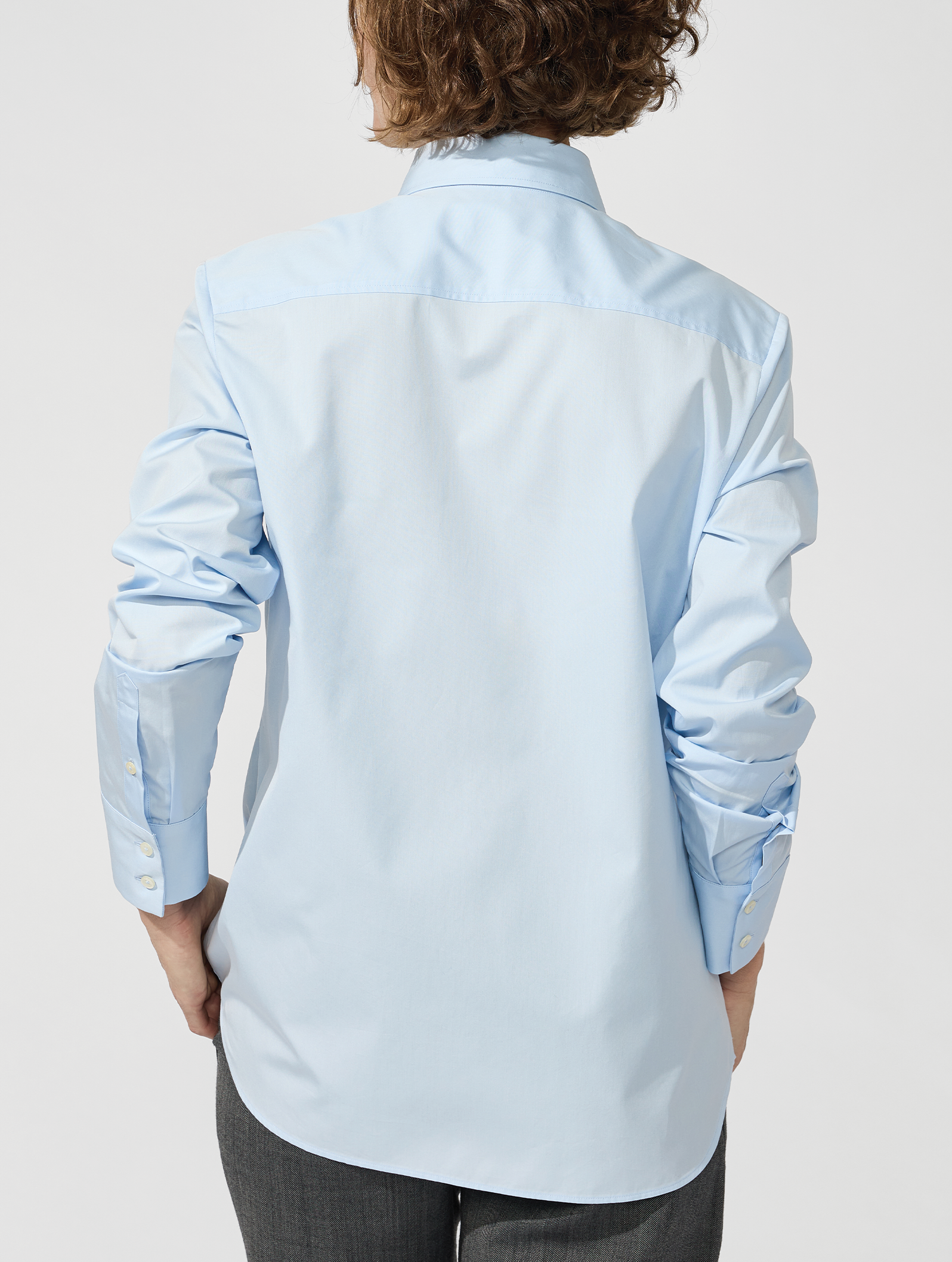 OB1 OFFICE CORE FINE POPLIN | WOMEN (LIGHT BLUE)