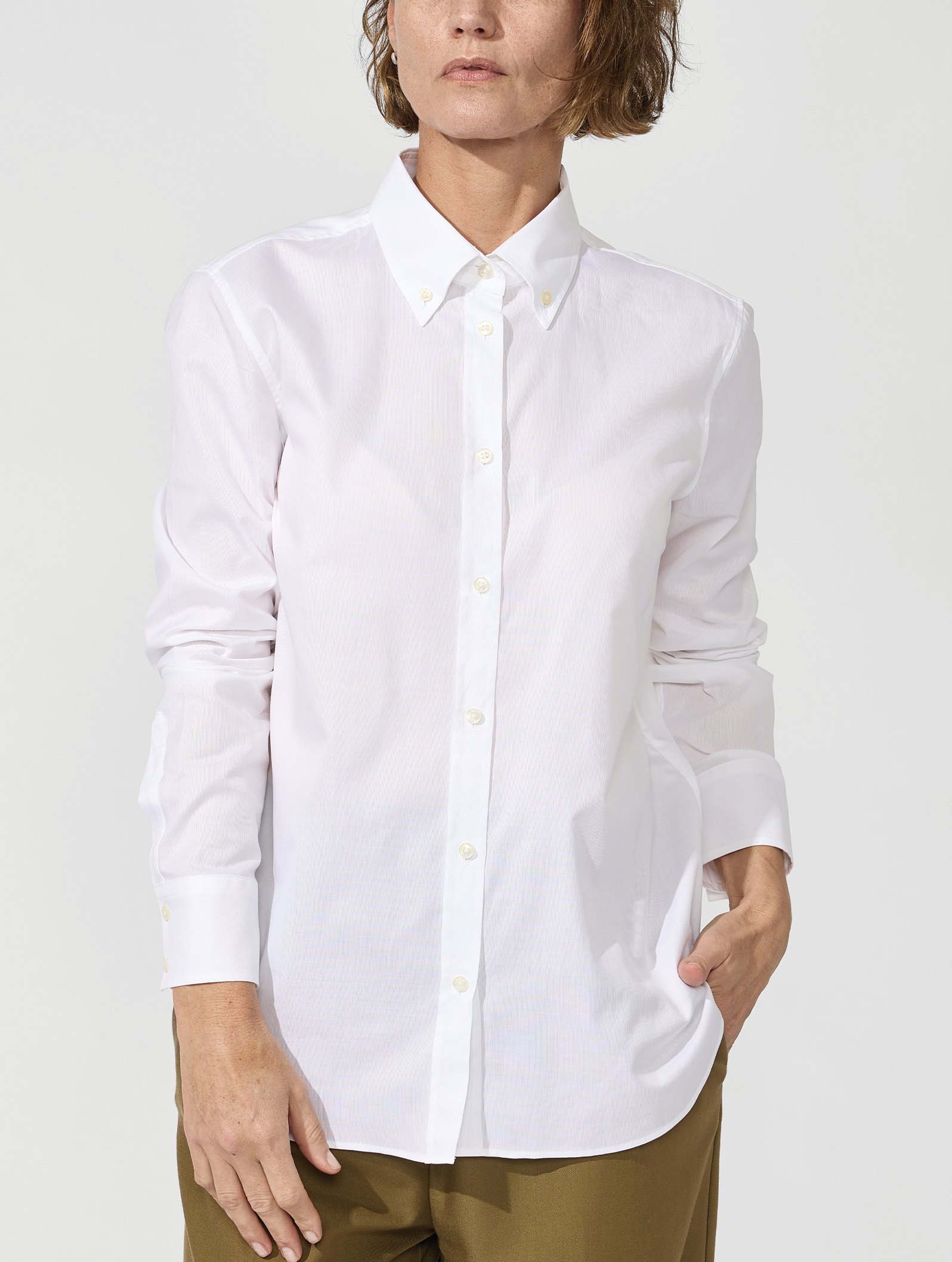 OB2 STUDIO FIL-A-FIL POPLIN | WOMEN (WHITE)