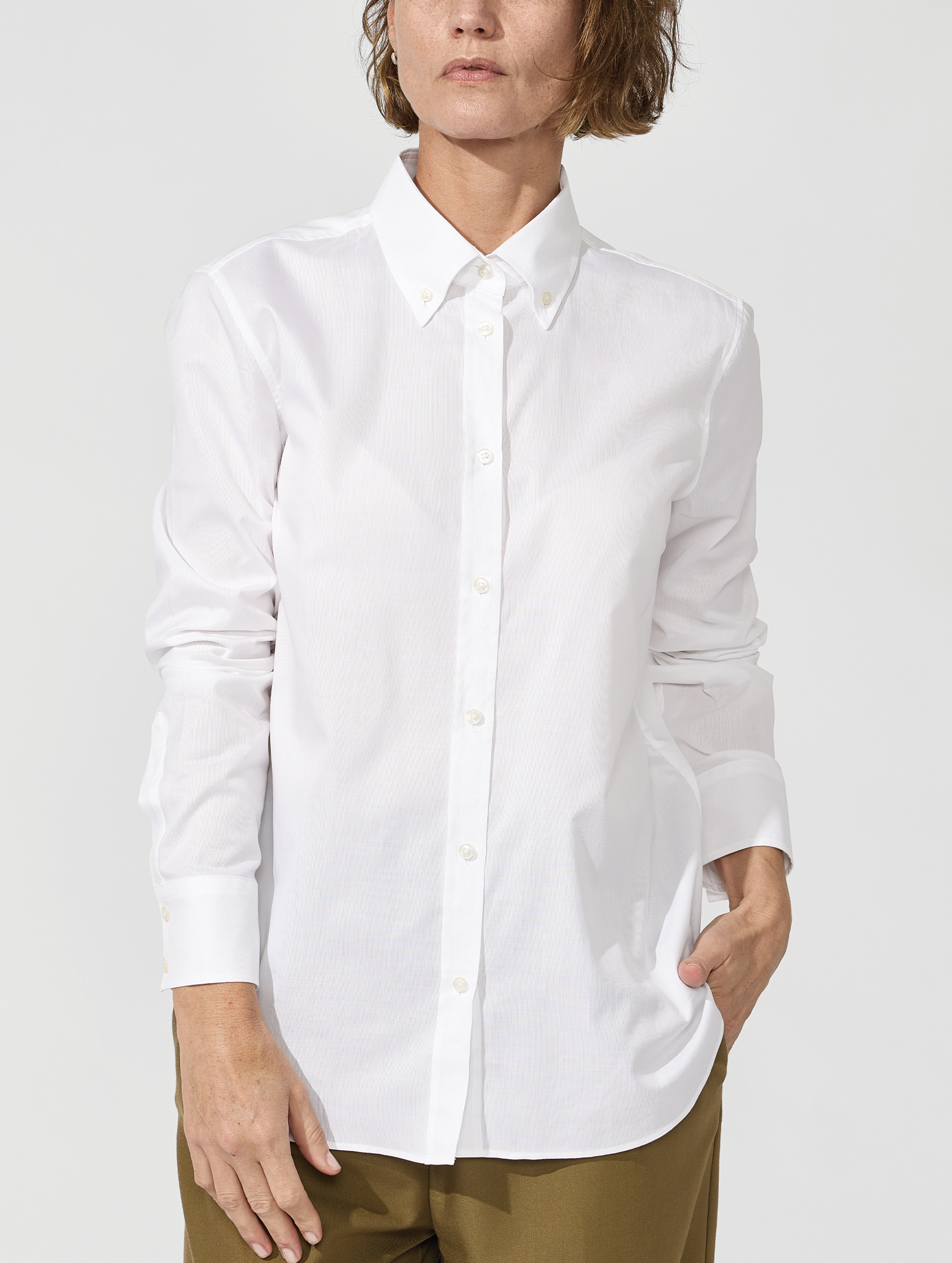 OB2 STUDIO FIL-A-FIL POPLIN | WOMEN (WHITE)