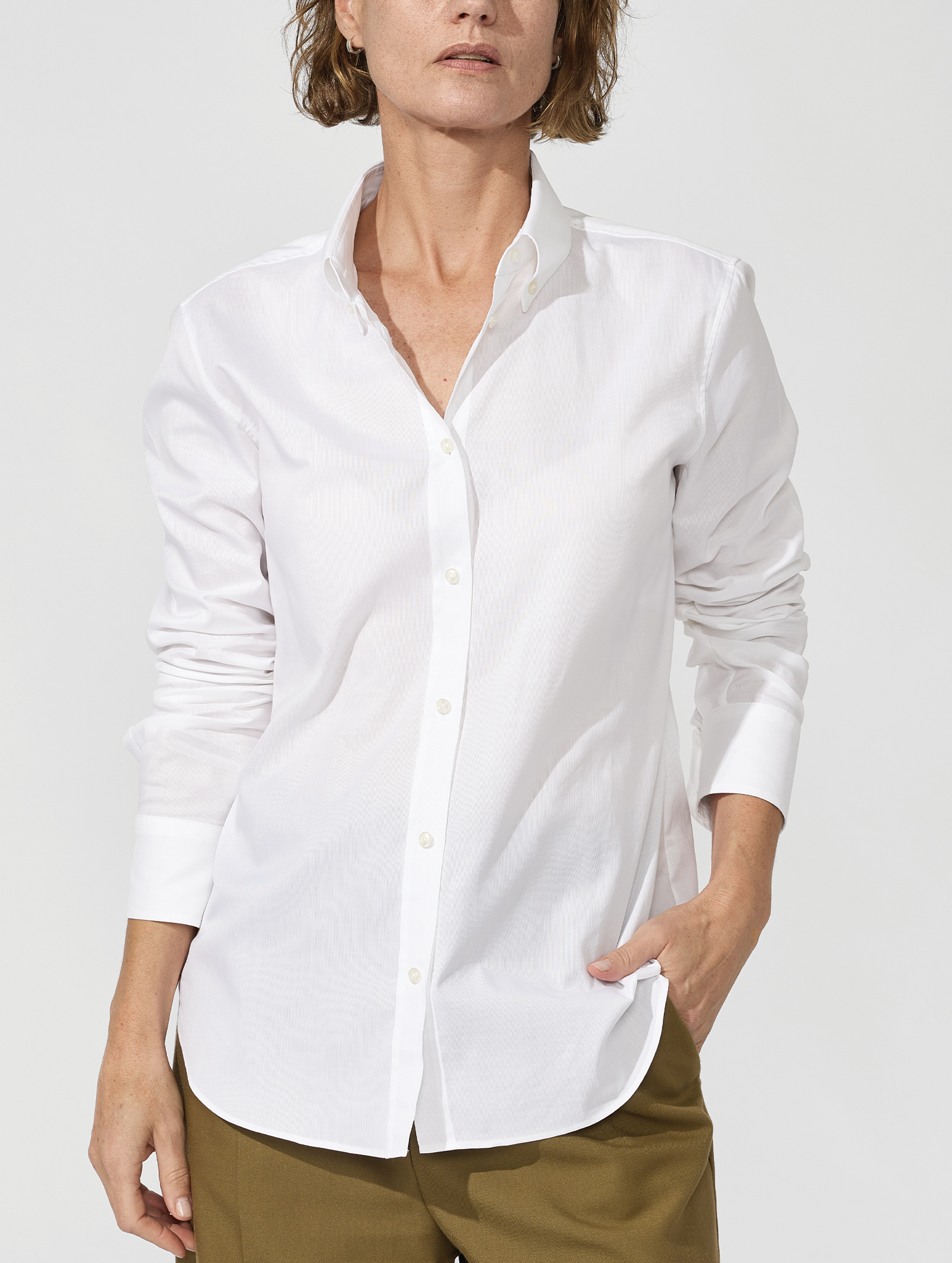 OB2 STUDIO FIL-A-FIL POPLIN | WOMEN (WHITE)