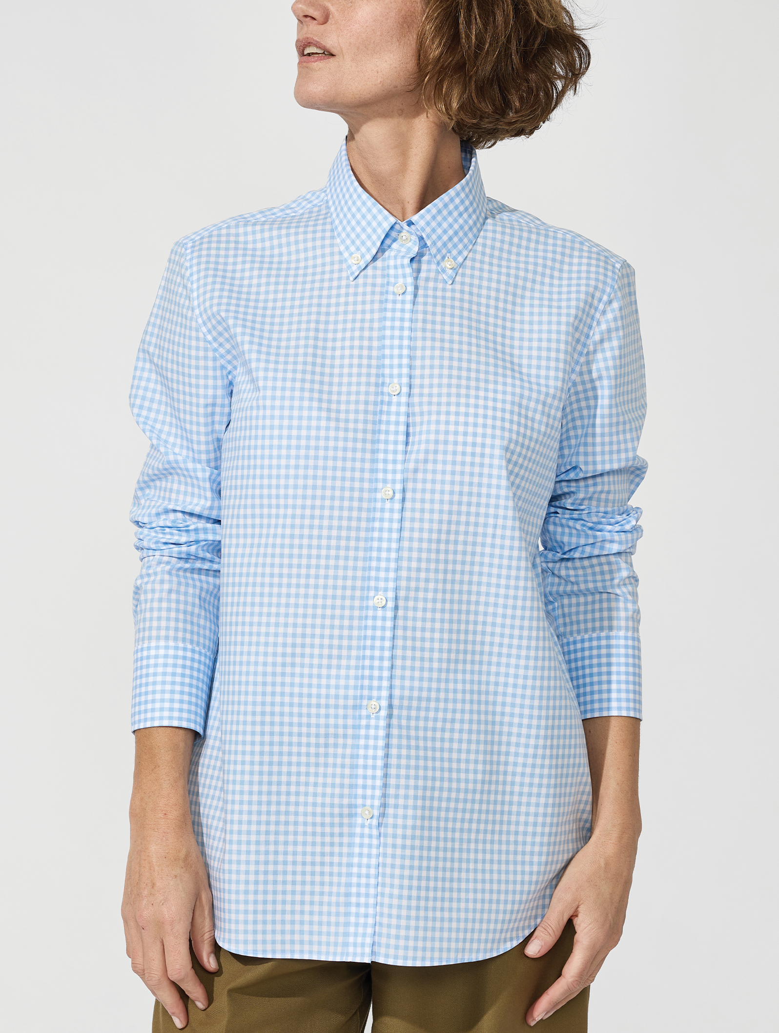 OB2 STUDIO GINGHAM | WOMEN (LIGHT BLUE)