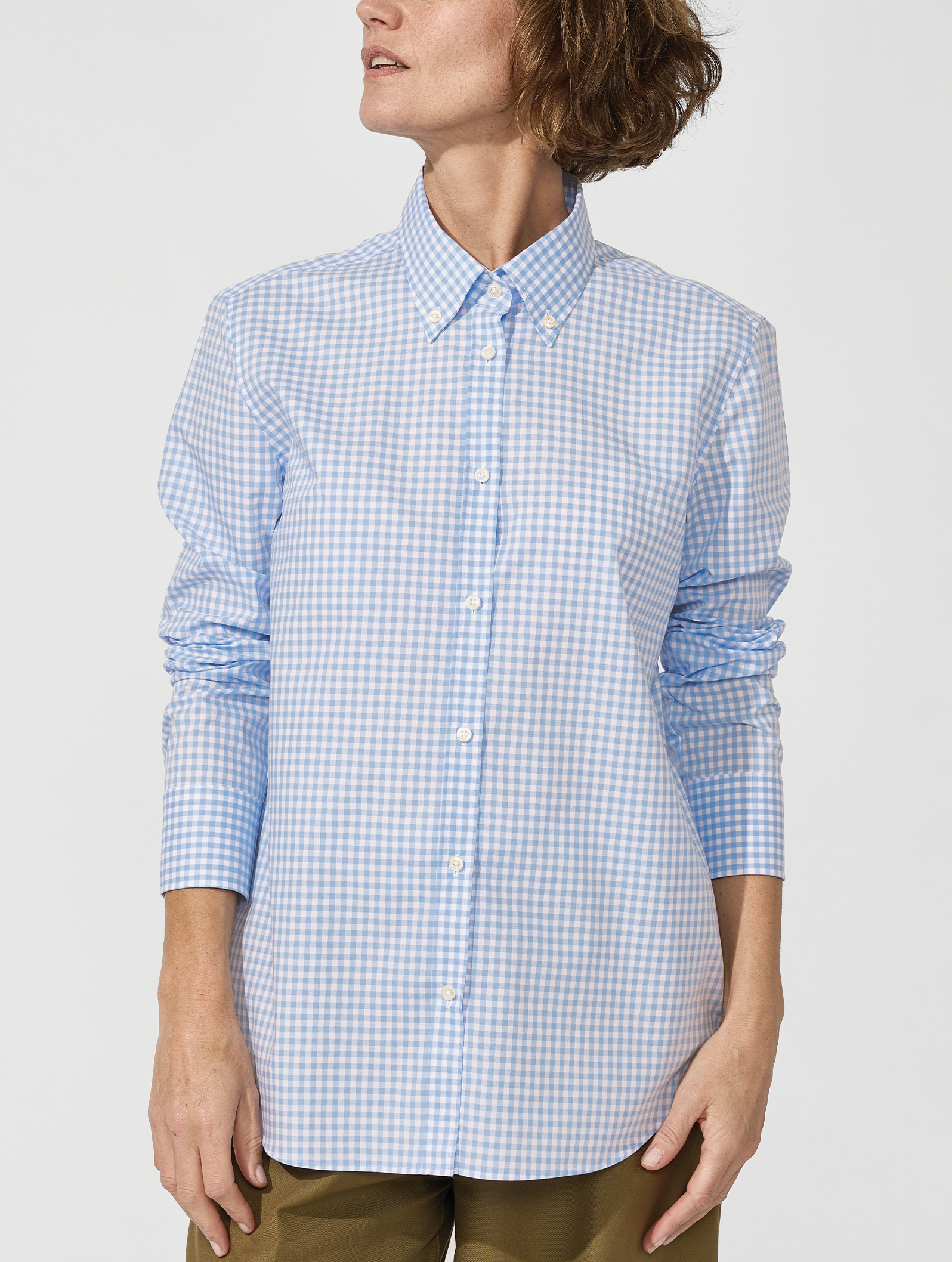 OB2 STUDIO GINGHAM | WOMEN (LIGHT BLUE)