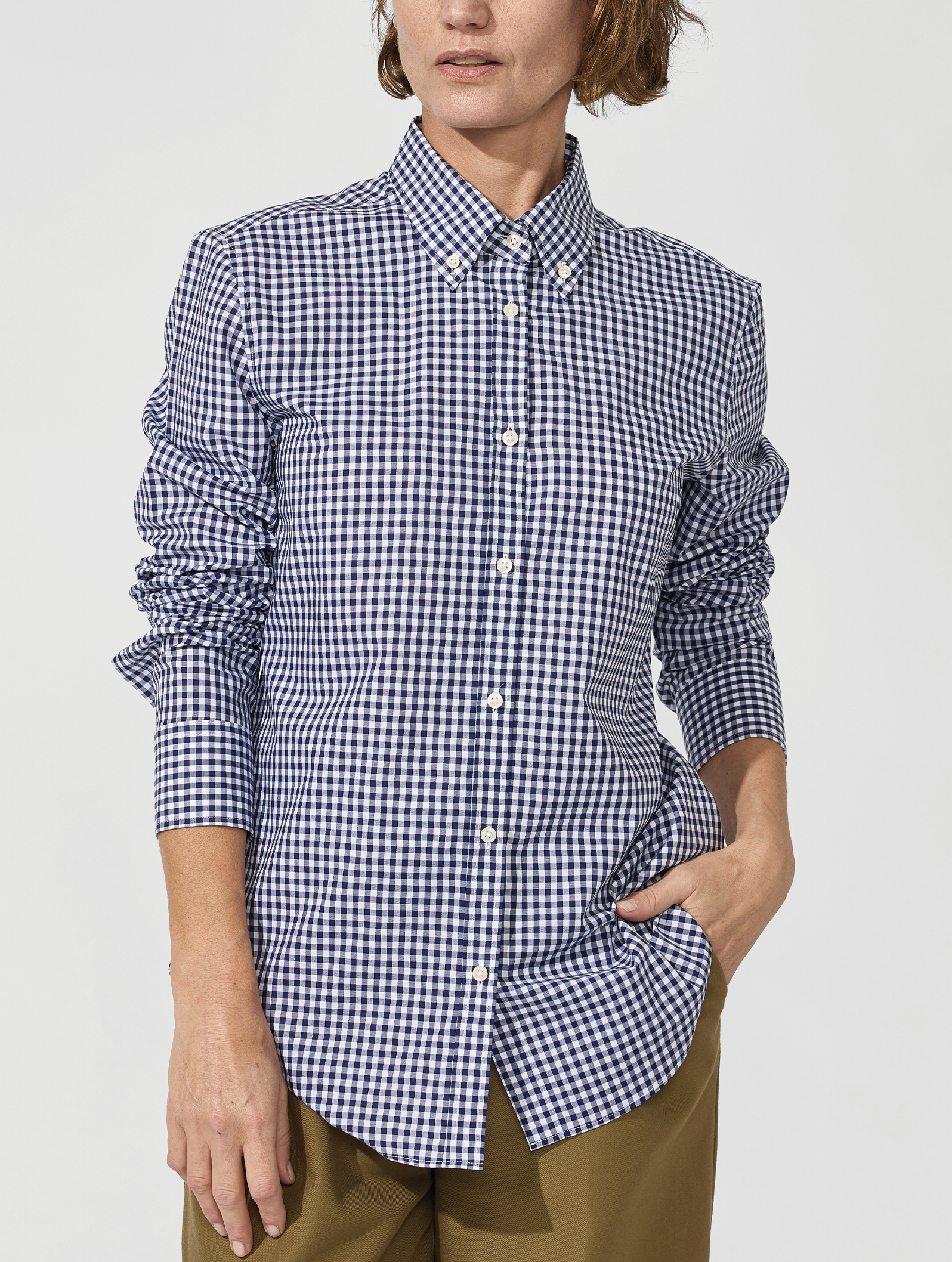 OB2 STUDIO GINGHAM | WOMEN (DARK BLUE)