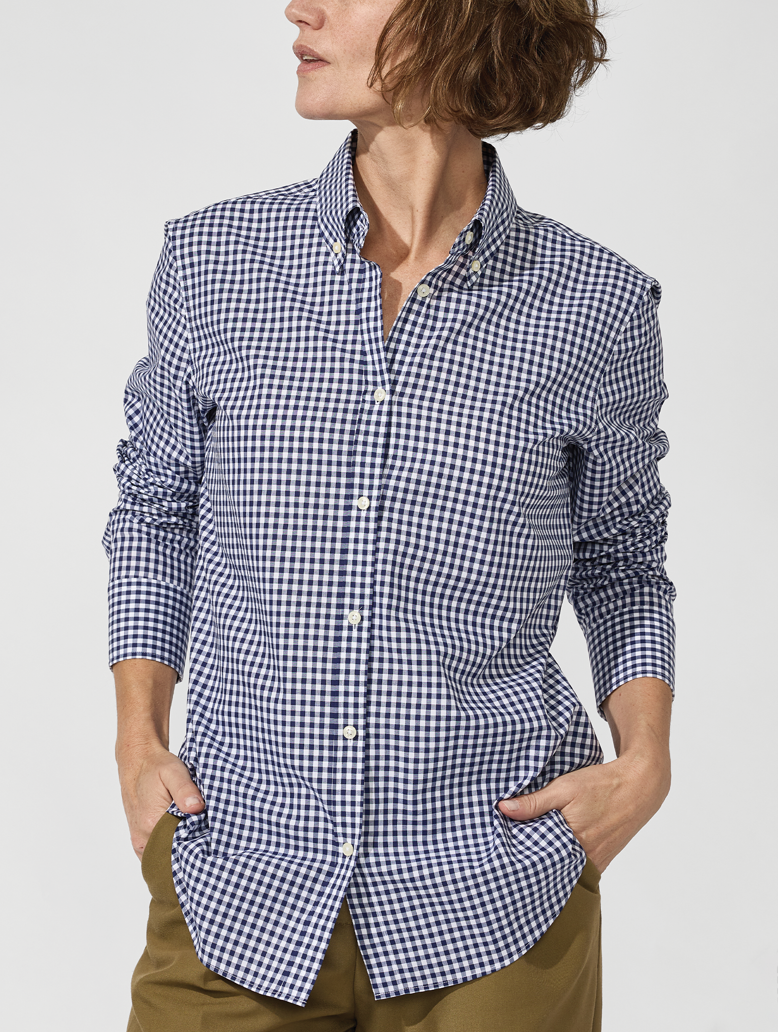OB2 STUDIO GINGHAM | WOMEN (DARK BLUE)