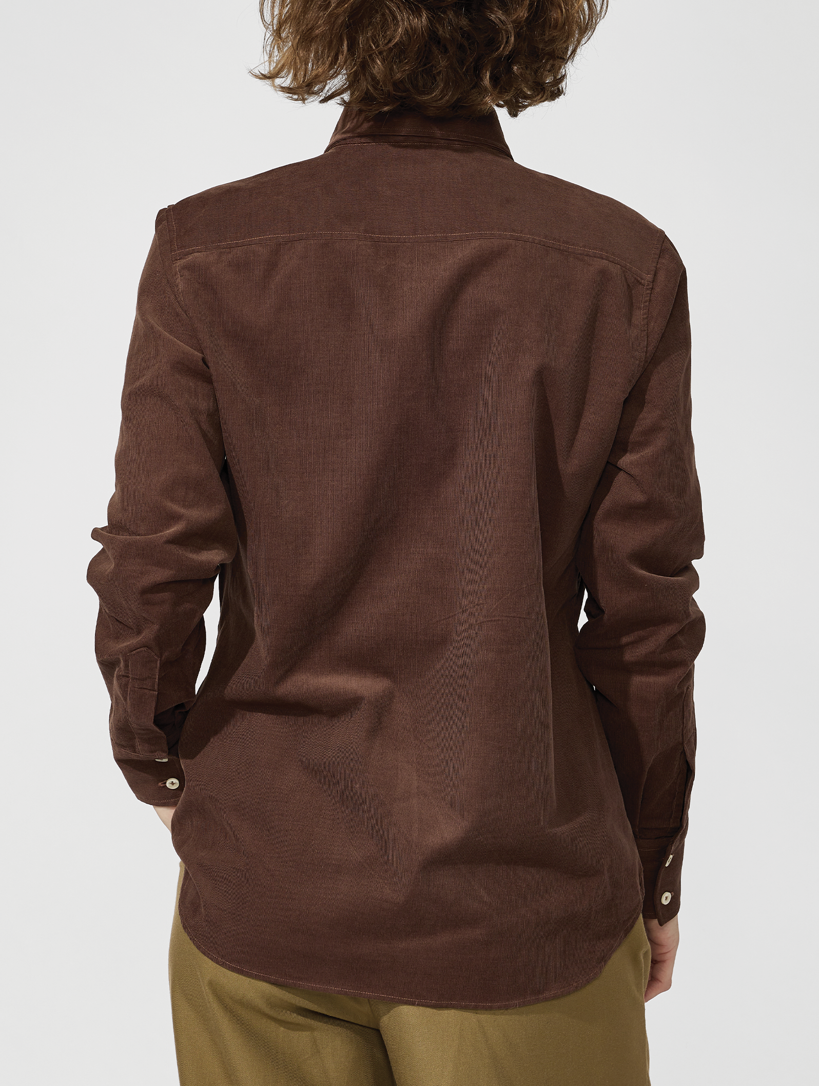 OB2 STUDIO NEEDLE CORD | WOMEN (CHOCOLATE)