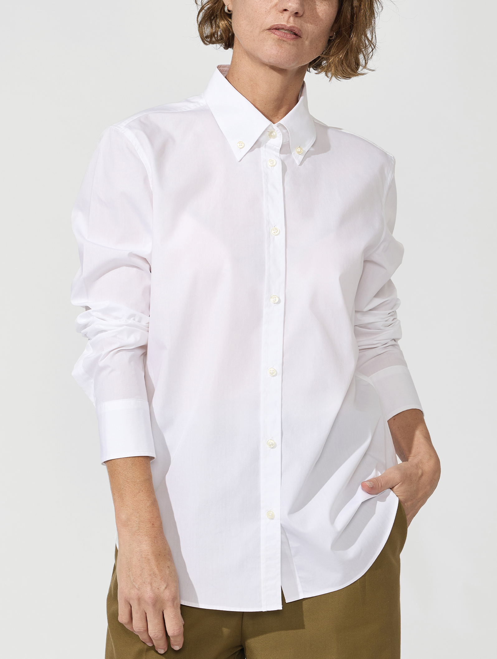 OB2 STUDIO CORE POPLIN | WOMEN (WHITE)