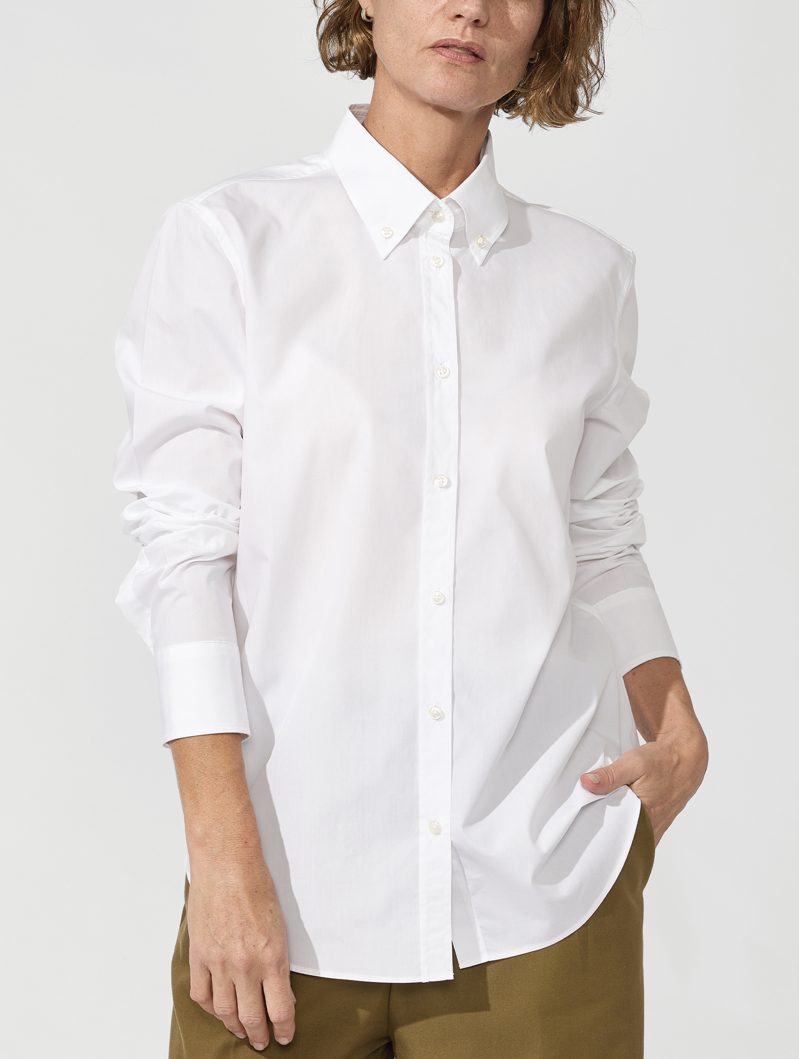 OB2 STUDIO CORE POPLIN | WOMEN (WHITE)