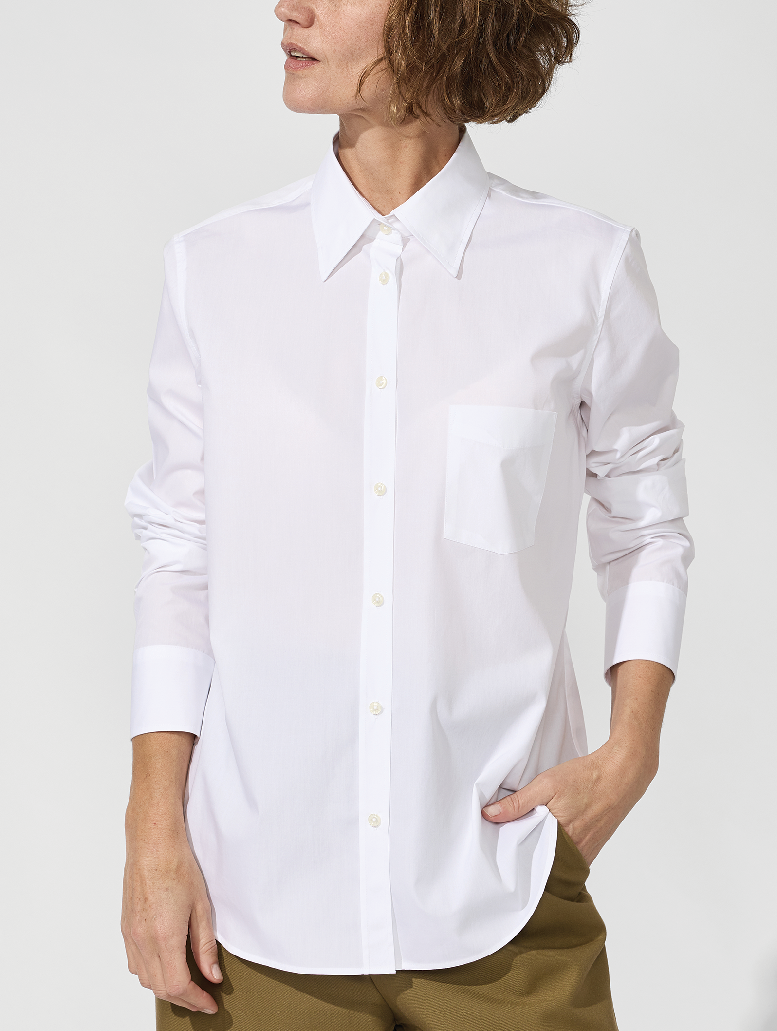 OB2 STUDIO CORE POPLIN | WOMEN (WHITE)
