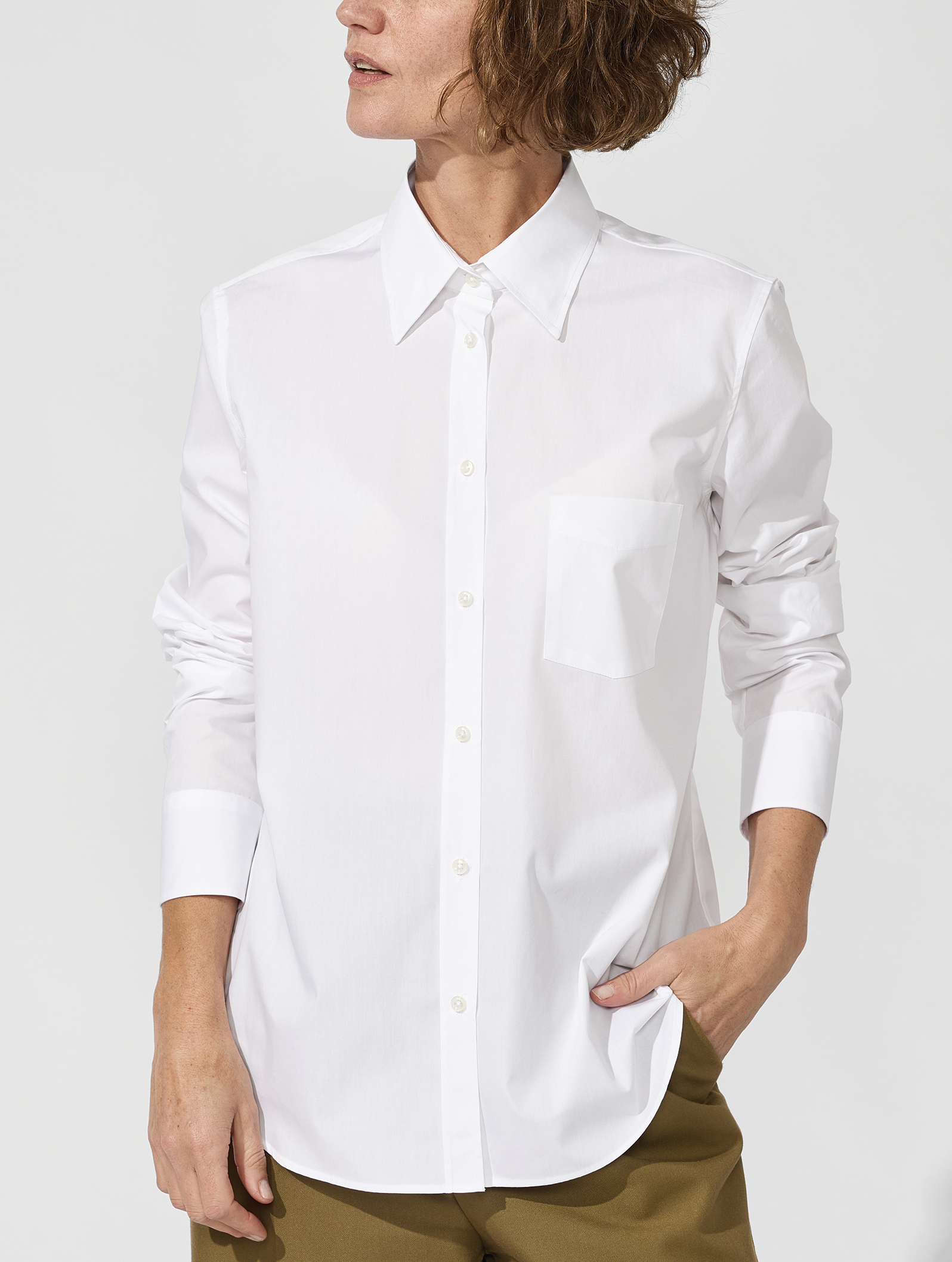 OB2 STUDIO CORE POPLIN | WOMEN (WHITE)