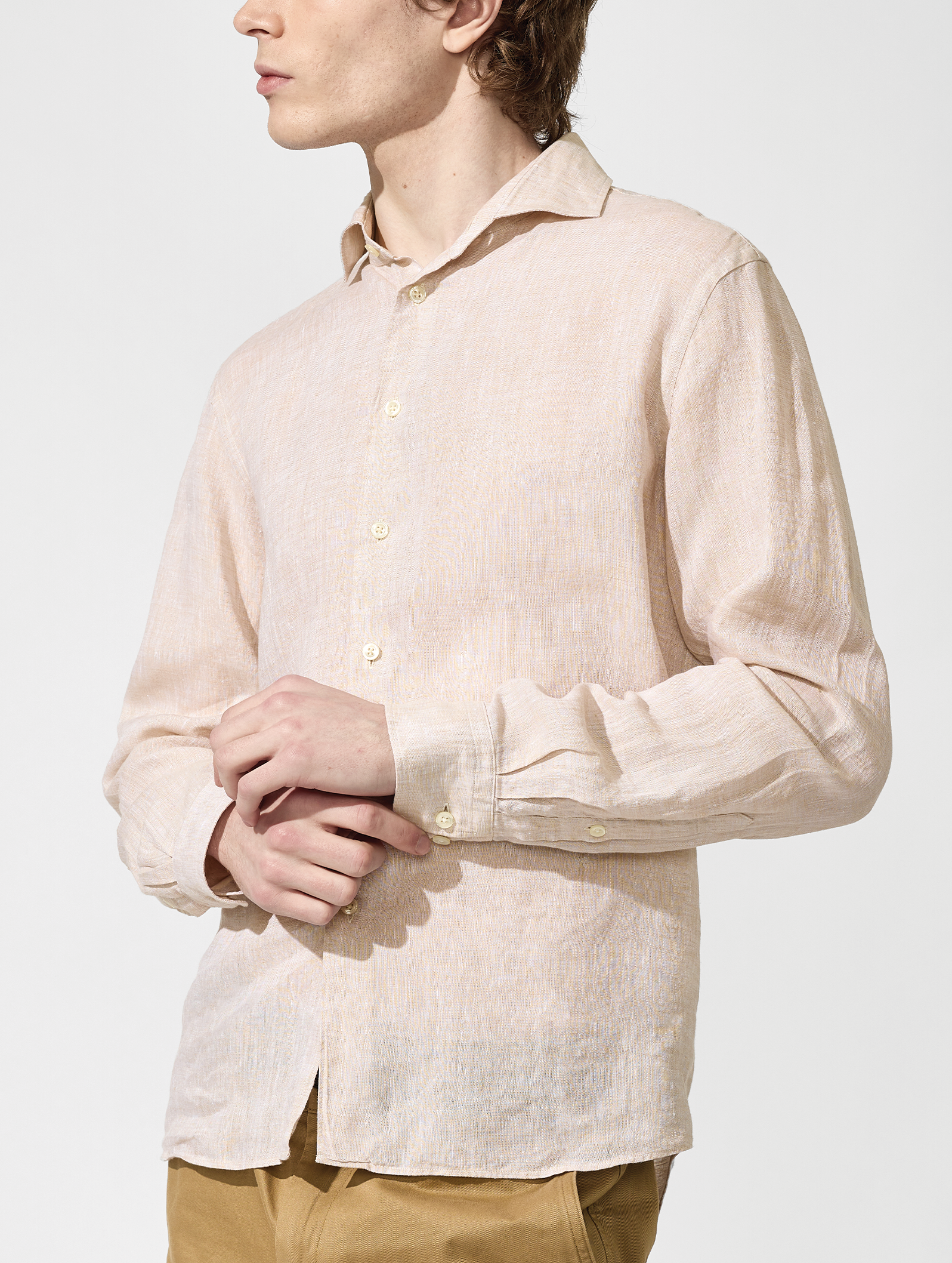 OB3 WEEKEND FINE LINEN | MEN (TAUPE)