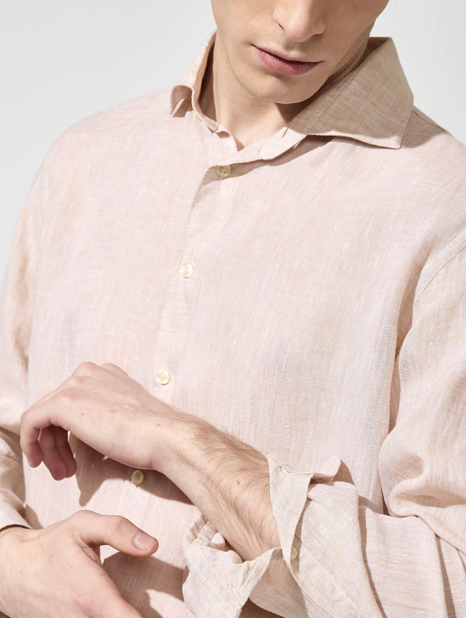 OB3 WEEKEND FINE LINEN | MEN (TAUPE)