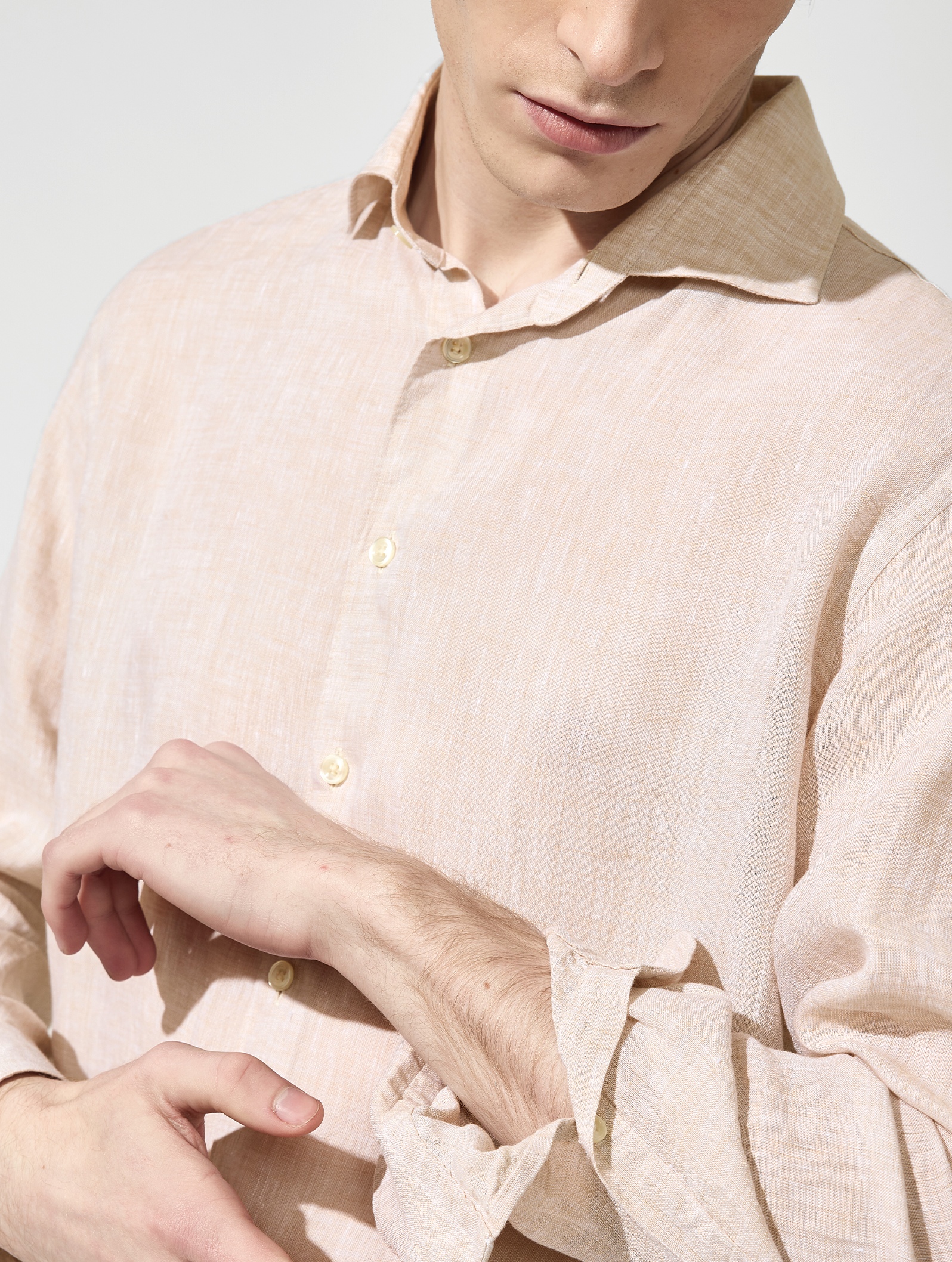 OB3 WEEKEND FINE LINEN | MEN (TAUPE)