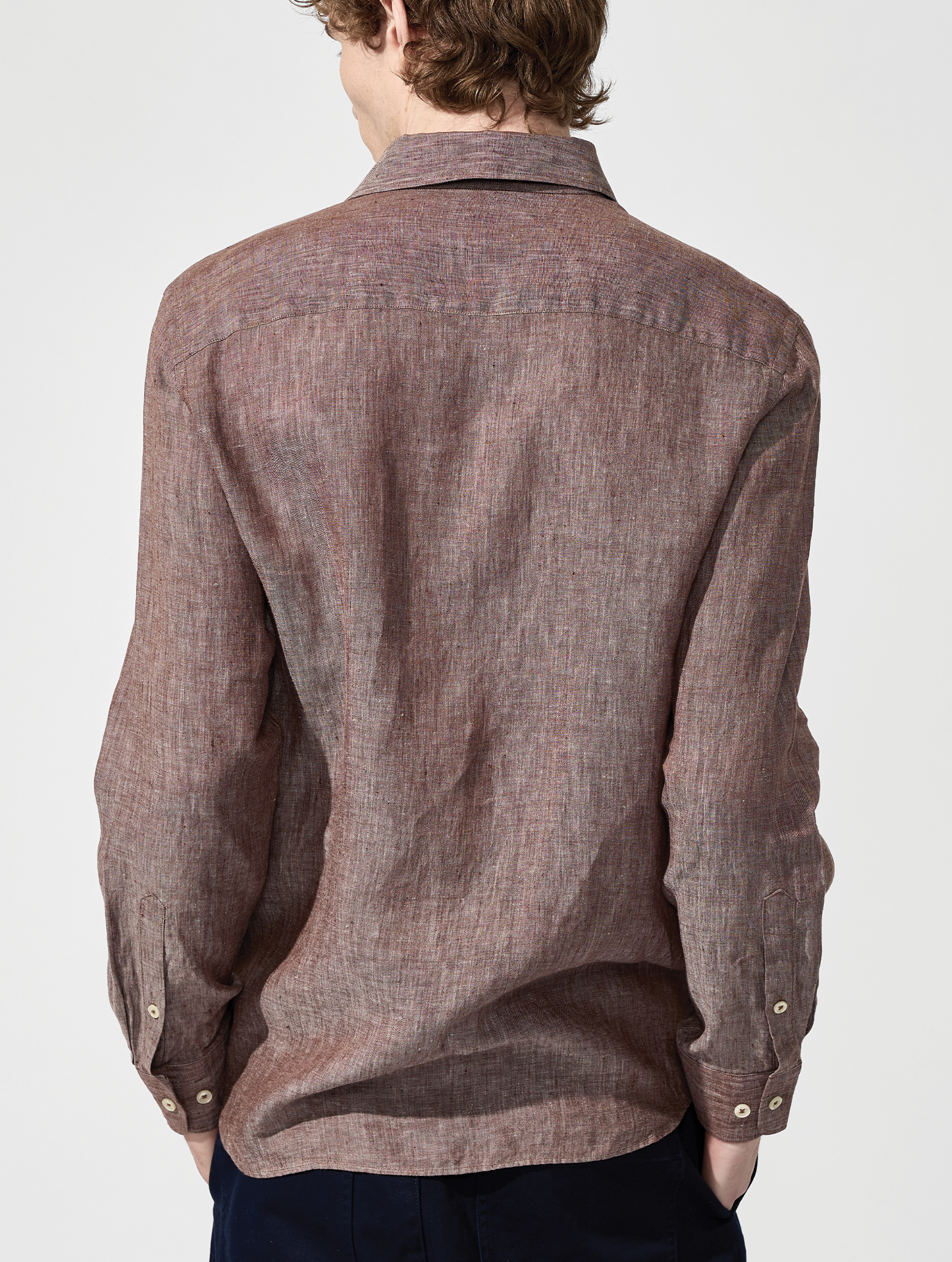 OB3 WEEKEND FINE LINEN | MEN (CHOCOLATE)