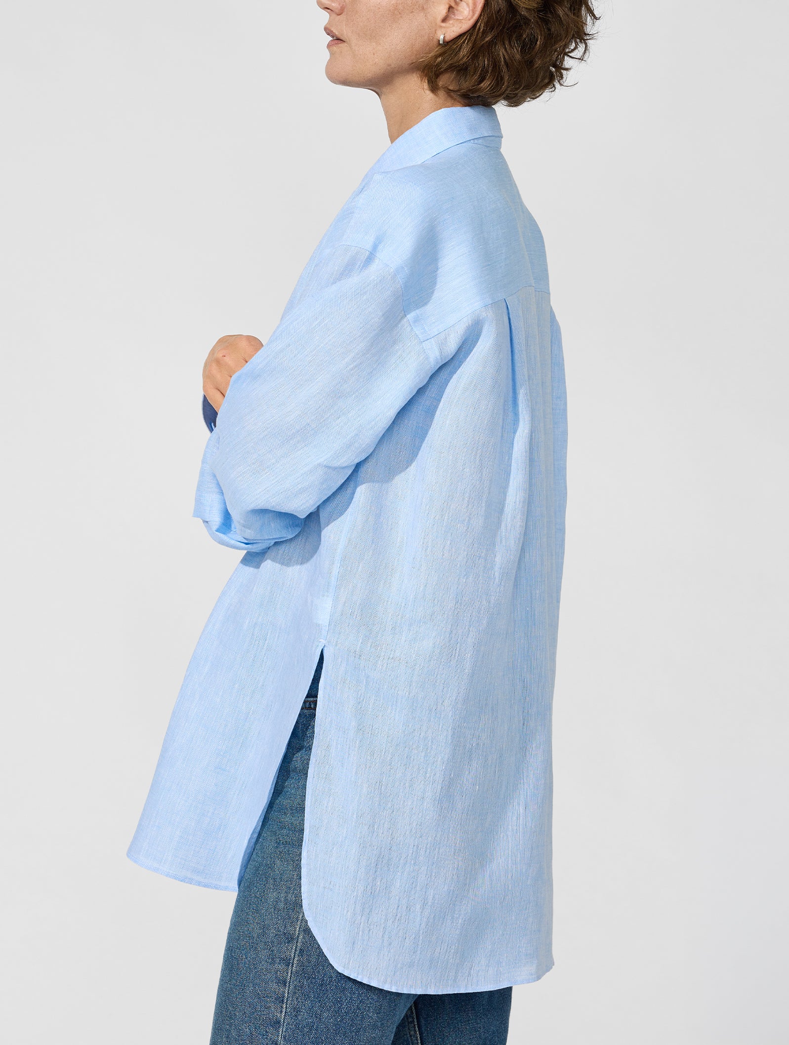 OB3 WEEKEND FINE LINEN | WOMEN (PALE BLUE)
