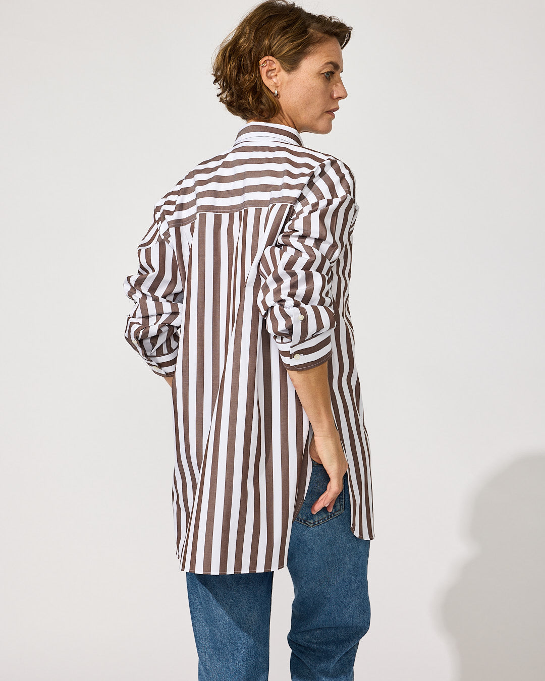 OB3 WEEKEND BOLD STRIPE | WOMEN (CHOCOLATE)