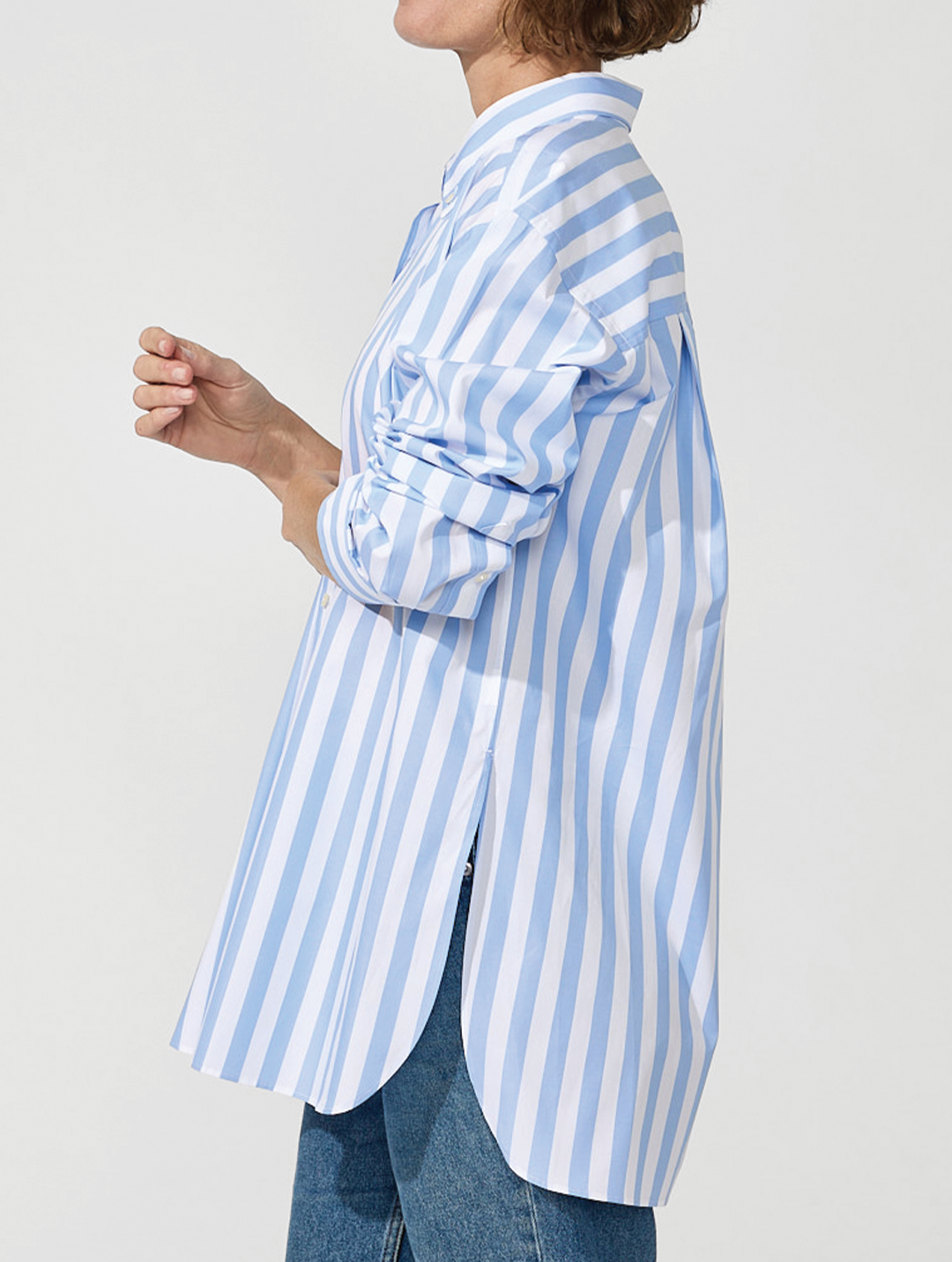 OB3 WEEKEND BOLD STRIPE | WOMEN (LIGHT BLUE)
