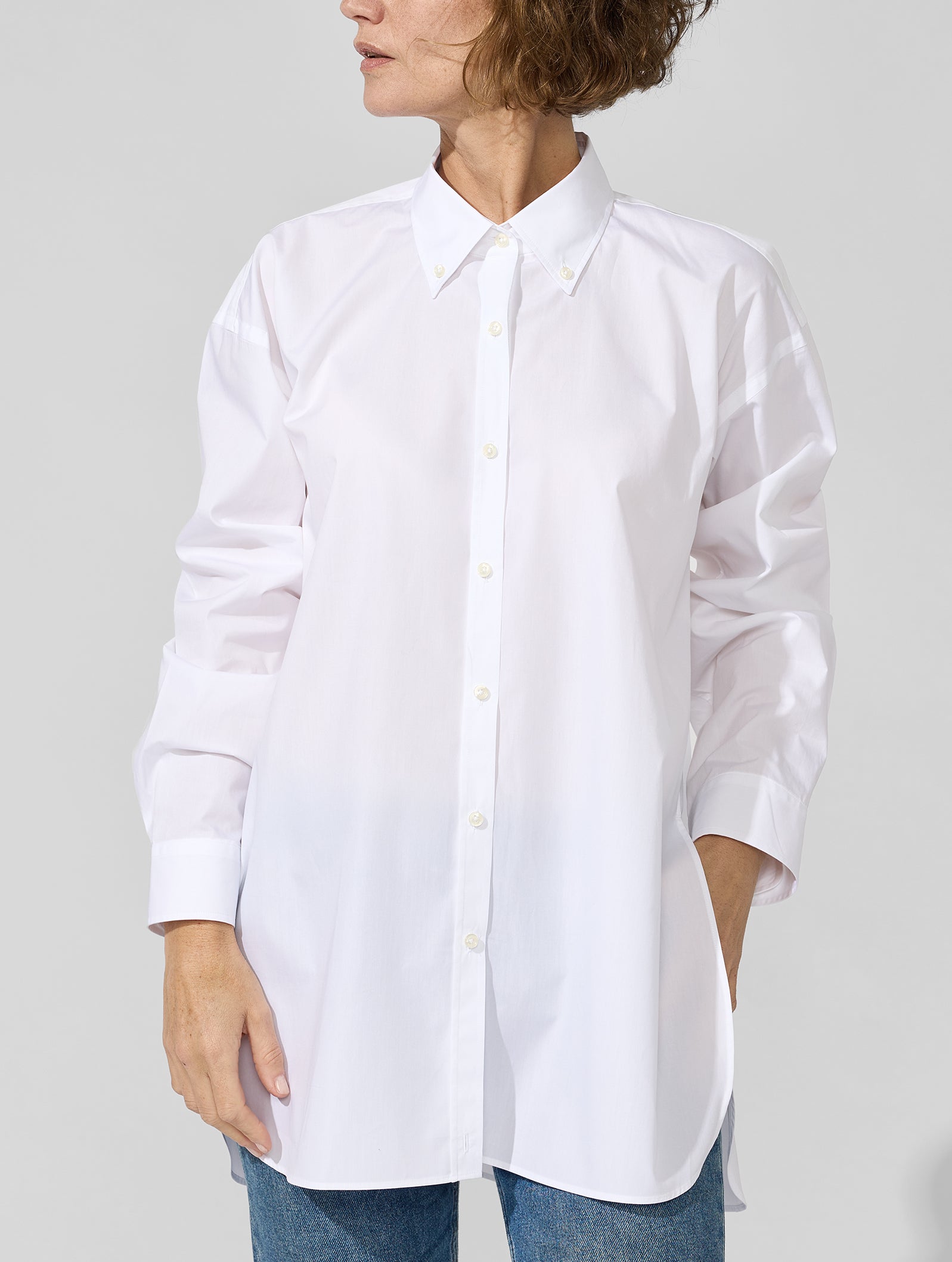 OB3 WEEKEND CORE POPLIN | WOMEN (WHITE)