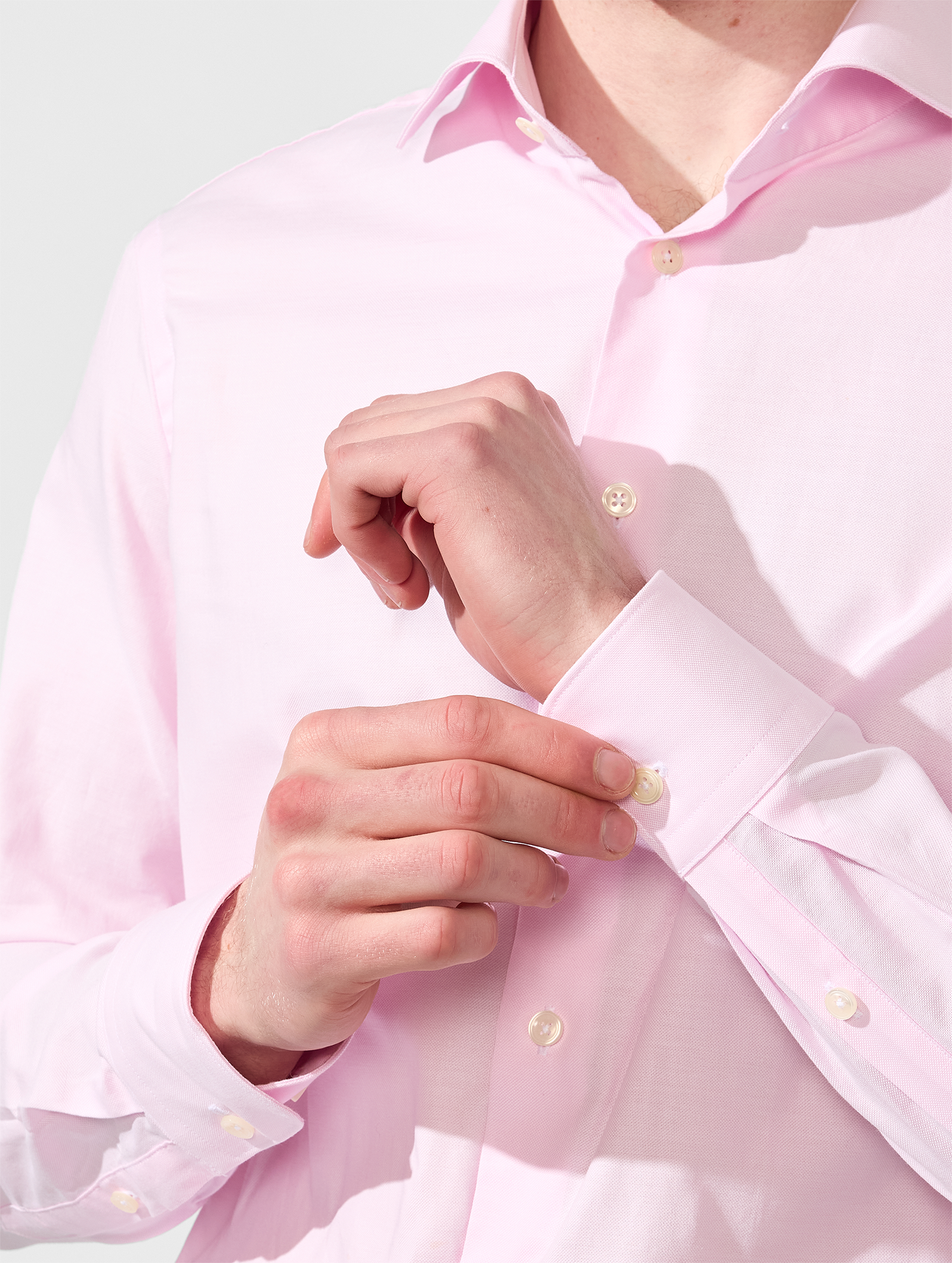 OB1 OFFICE OXFORD | MEN (PALE PINK)