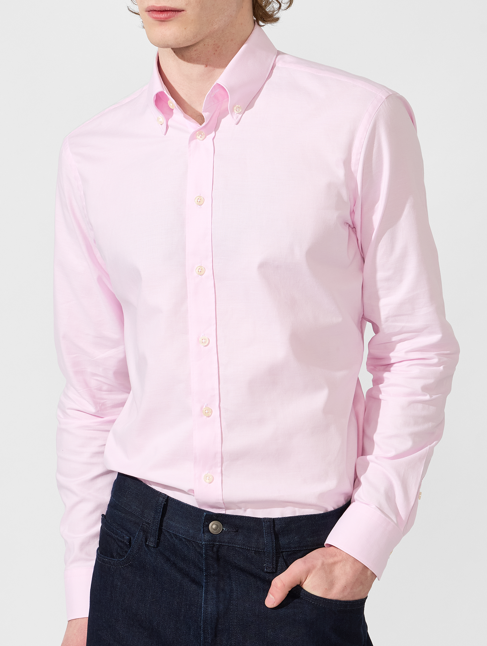 OB2 STUDIO OXFORD | MEN (PALE PINK)