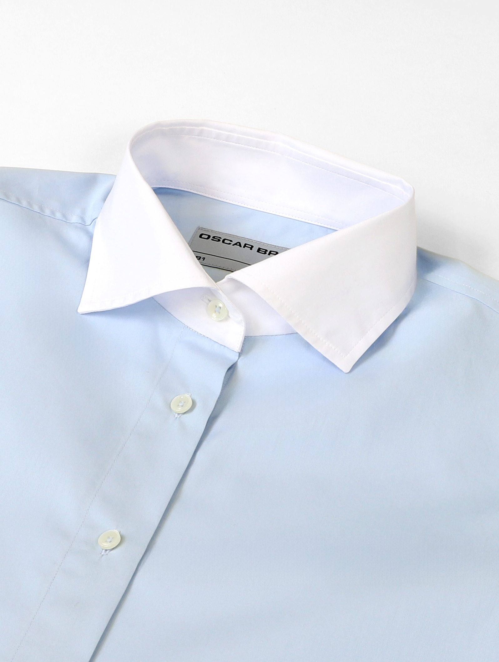 OB1 OFFICE CORE FINE POPLIN | WOMEN (LIGHT BLUE) | BANKER (WHITE)
