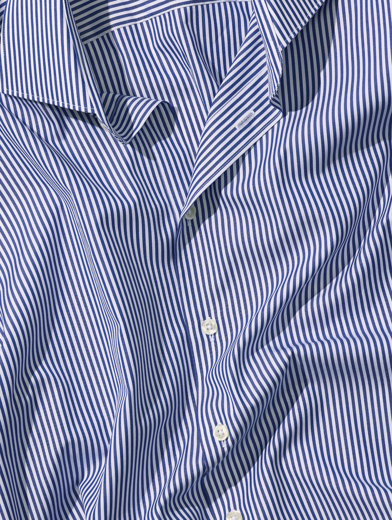 OB1 OFFICE BENGAL STRIPE FINE POPLIN | MEN (DARK BLUE)