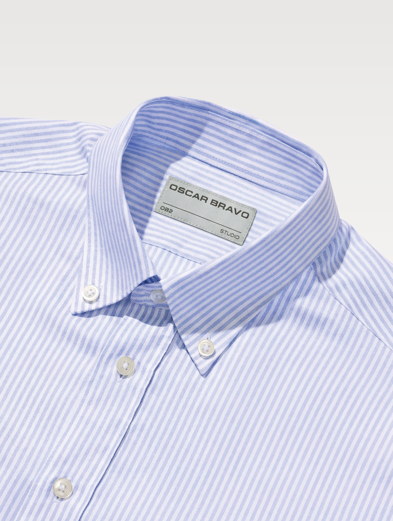 OB2 STUDIO CORE OXFORD STRIPE | MEN (LIGHT BLUE)