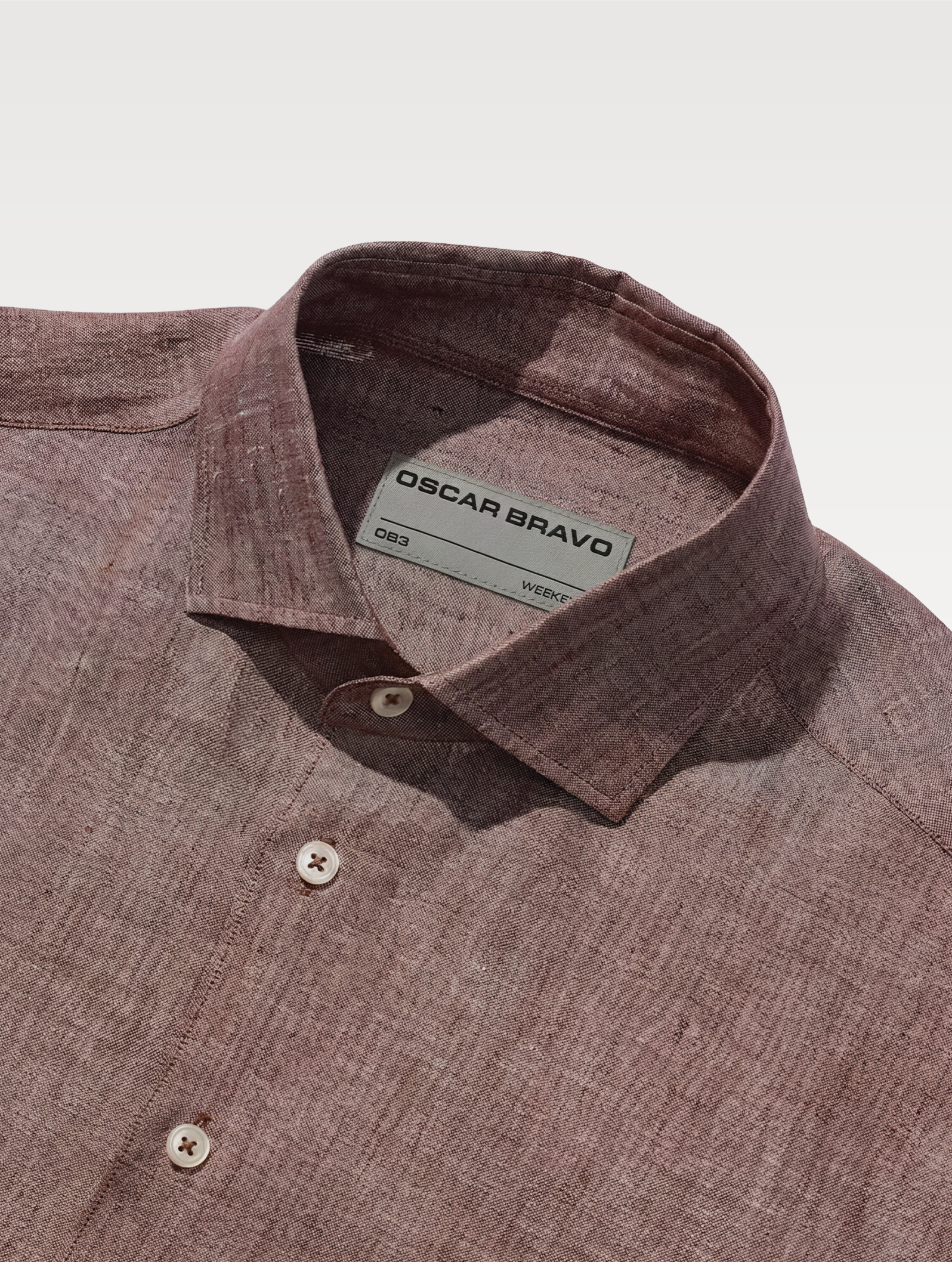 OB3 WEEKEND FINE LINEN | MEN (CHOCOLATE)