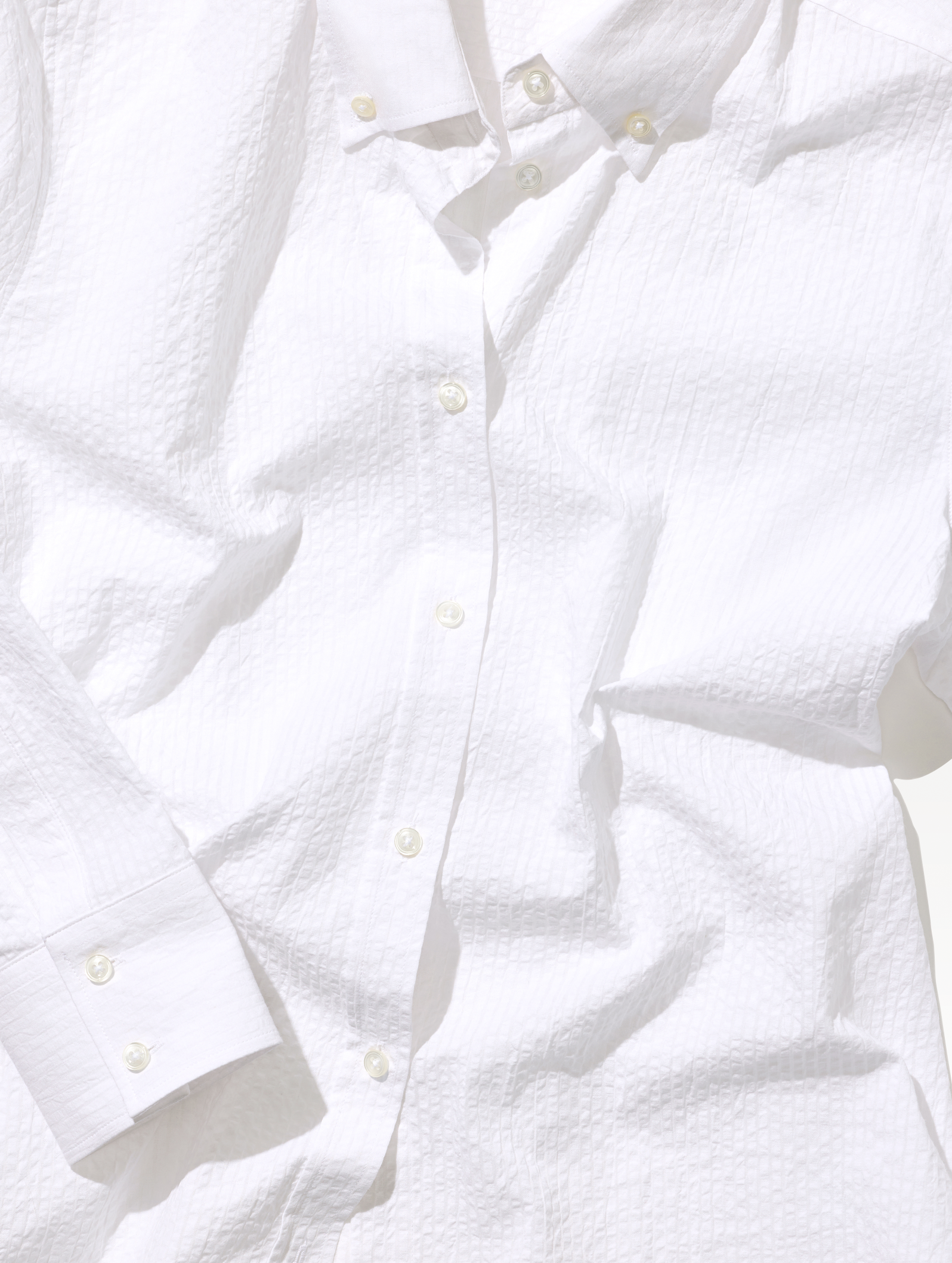 OB2 STUDIO SELF STRIPE SEERSUCKER | WOMEN (WHITE)