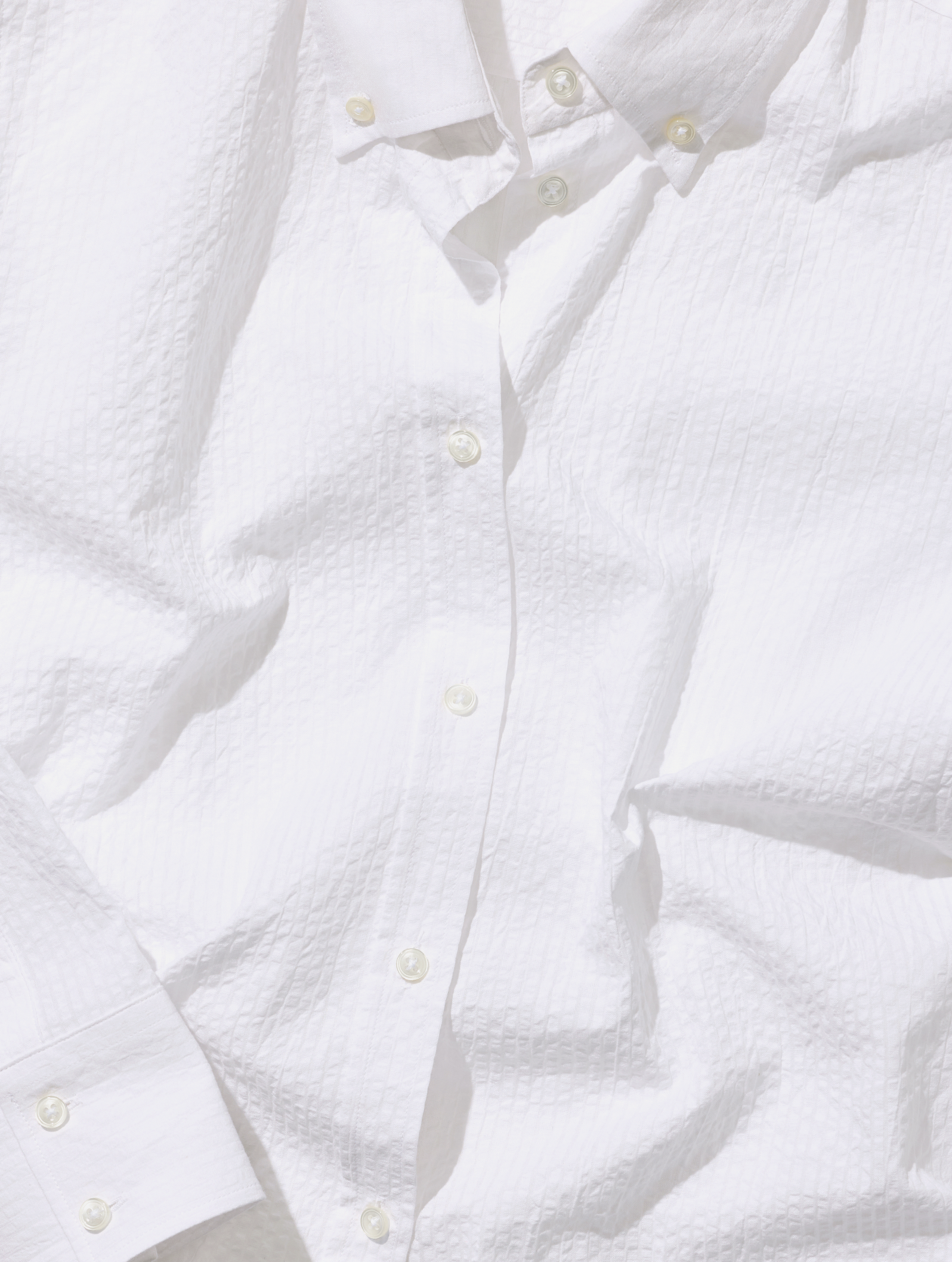 OB2 STUDIO SELF STRIPE SEERSUCKER | WOMEN (WHITE)
