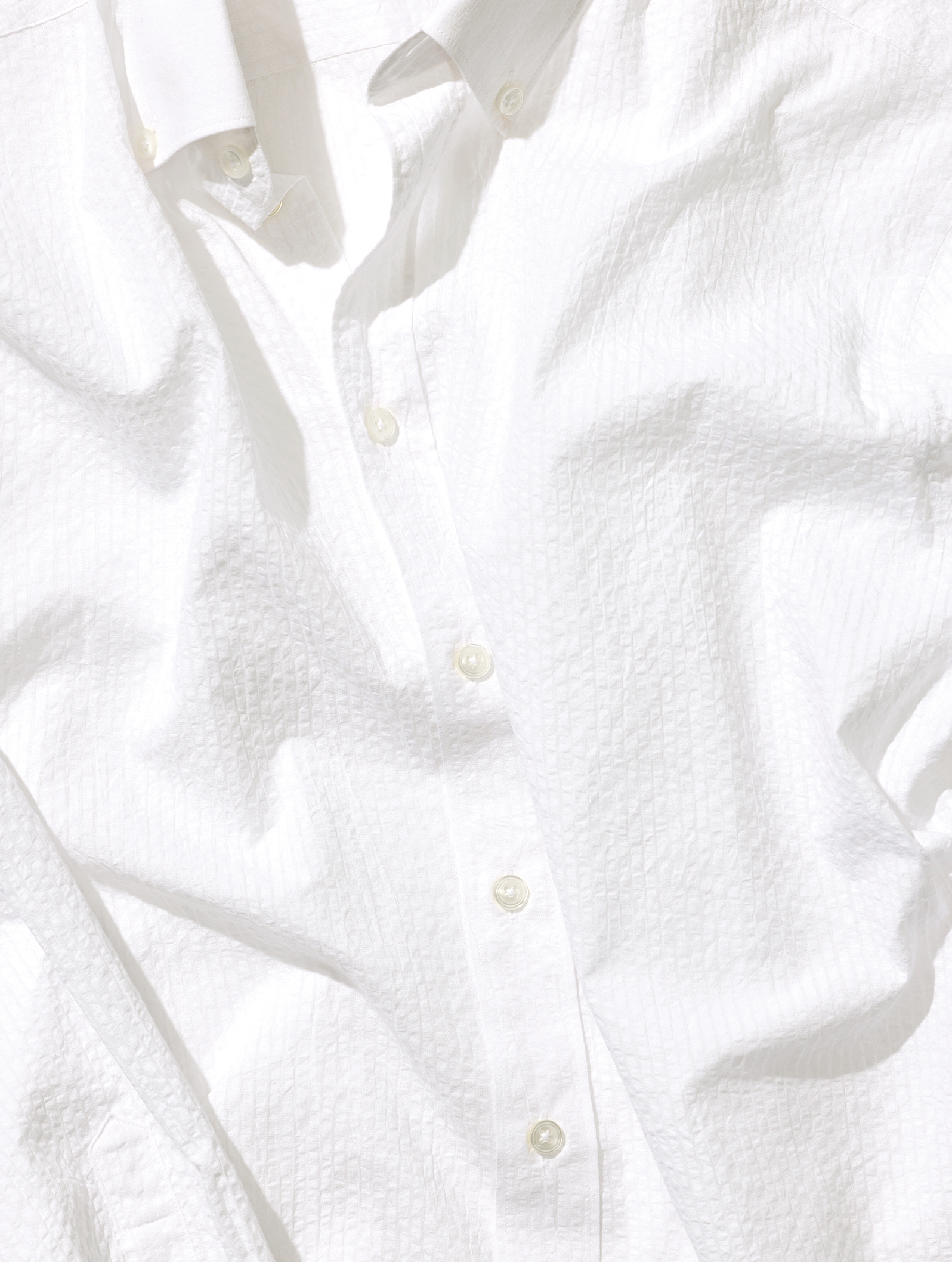 OB2 STUDIO SELF STRIPE SEERSUCKER | MEN (WHITE)