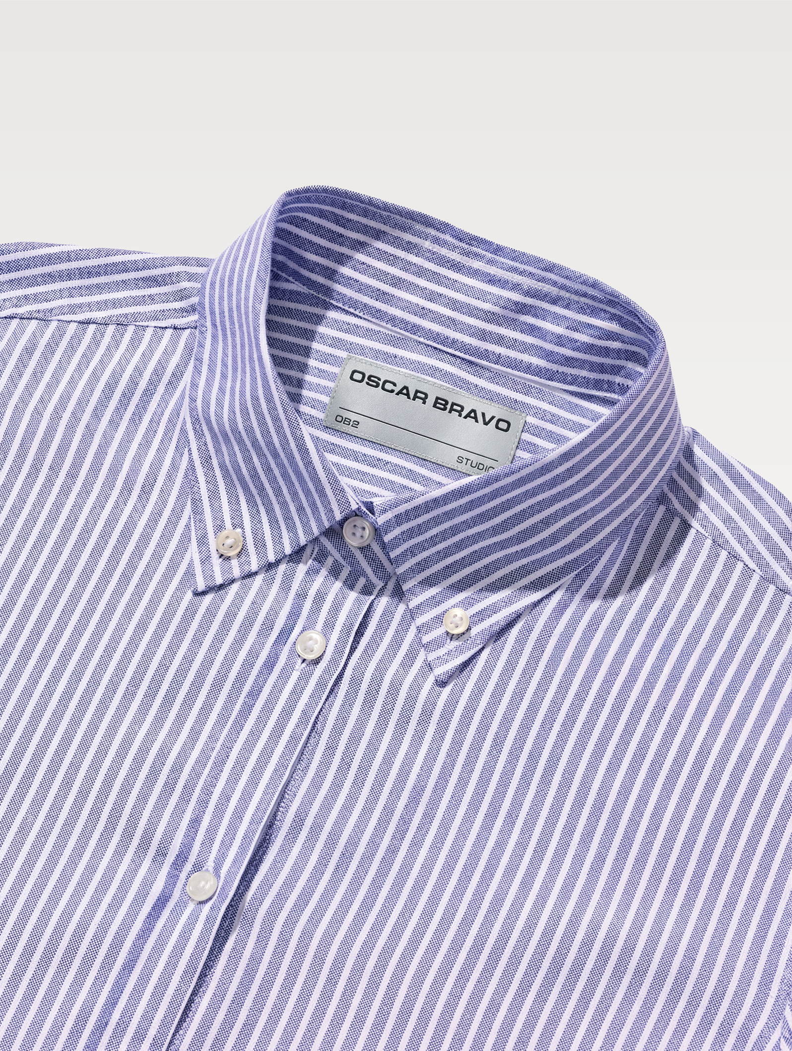OB2 STUDIO CITY STRIPE OXFORD | WOMEN (NAVY)