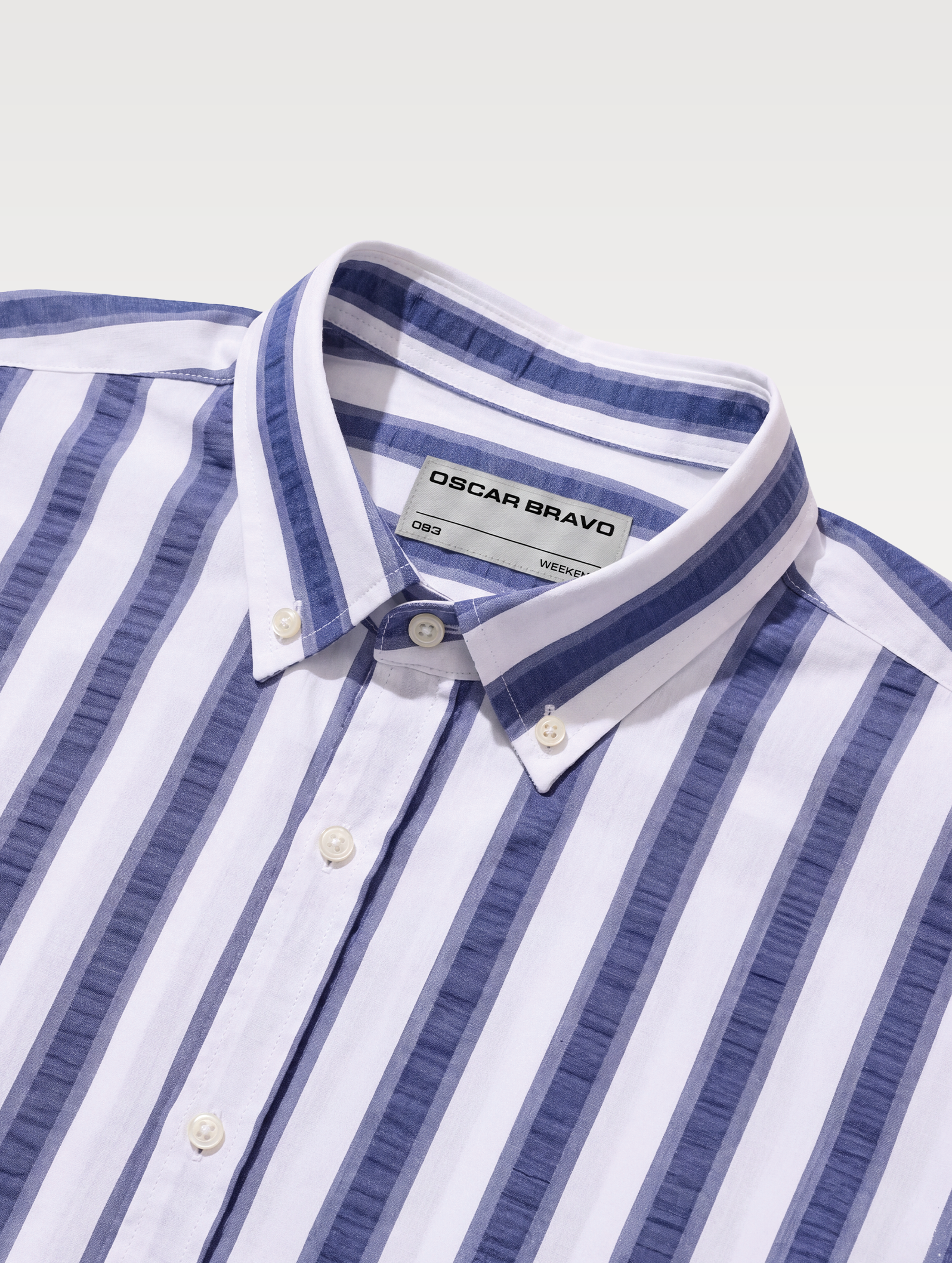 OB3 WEEKEND NAUTICAL SEERSUCKER | WOMEN (NAVY)